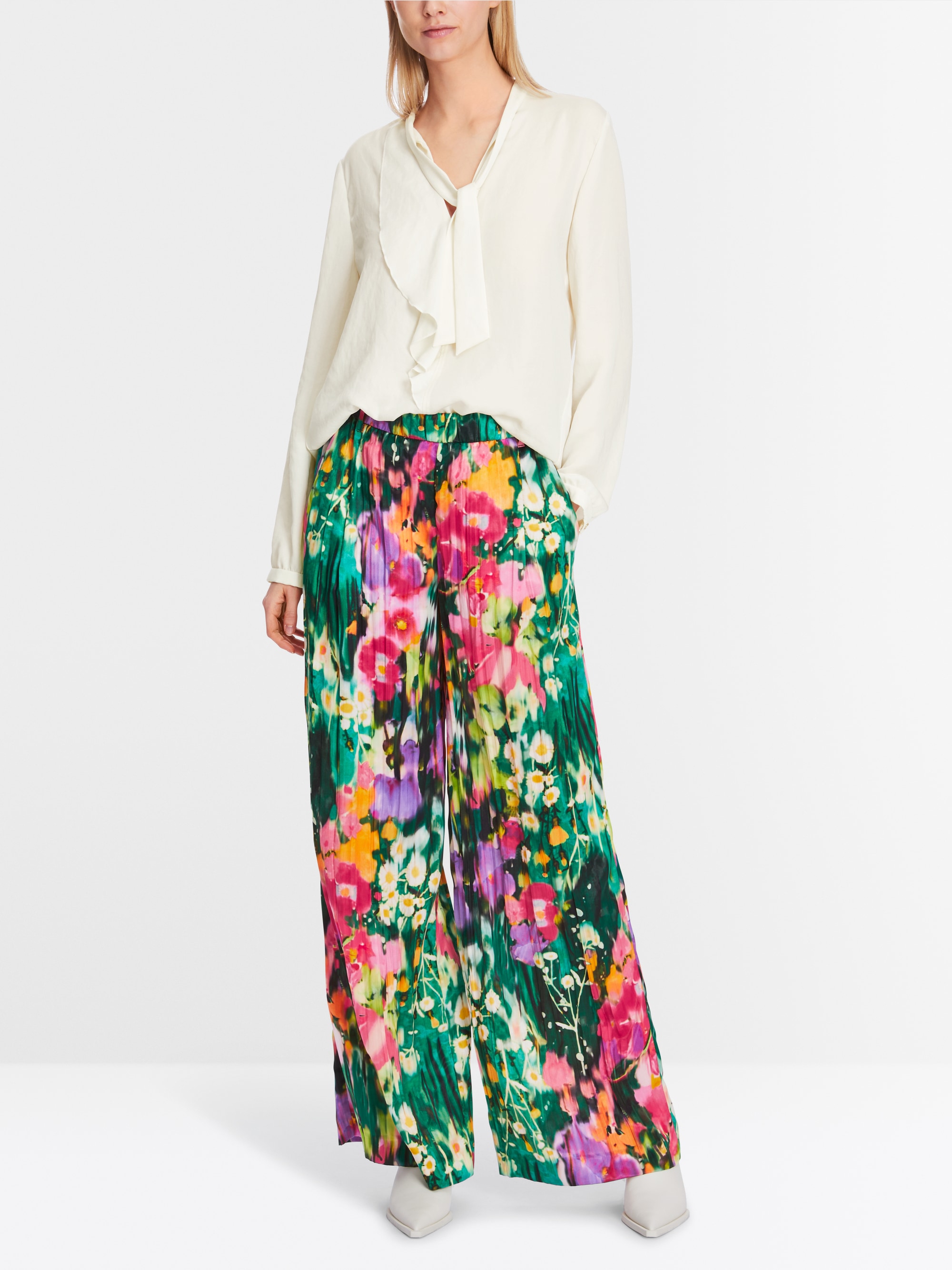 Volant-Bluse "Rethink Together"