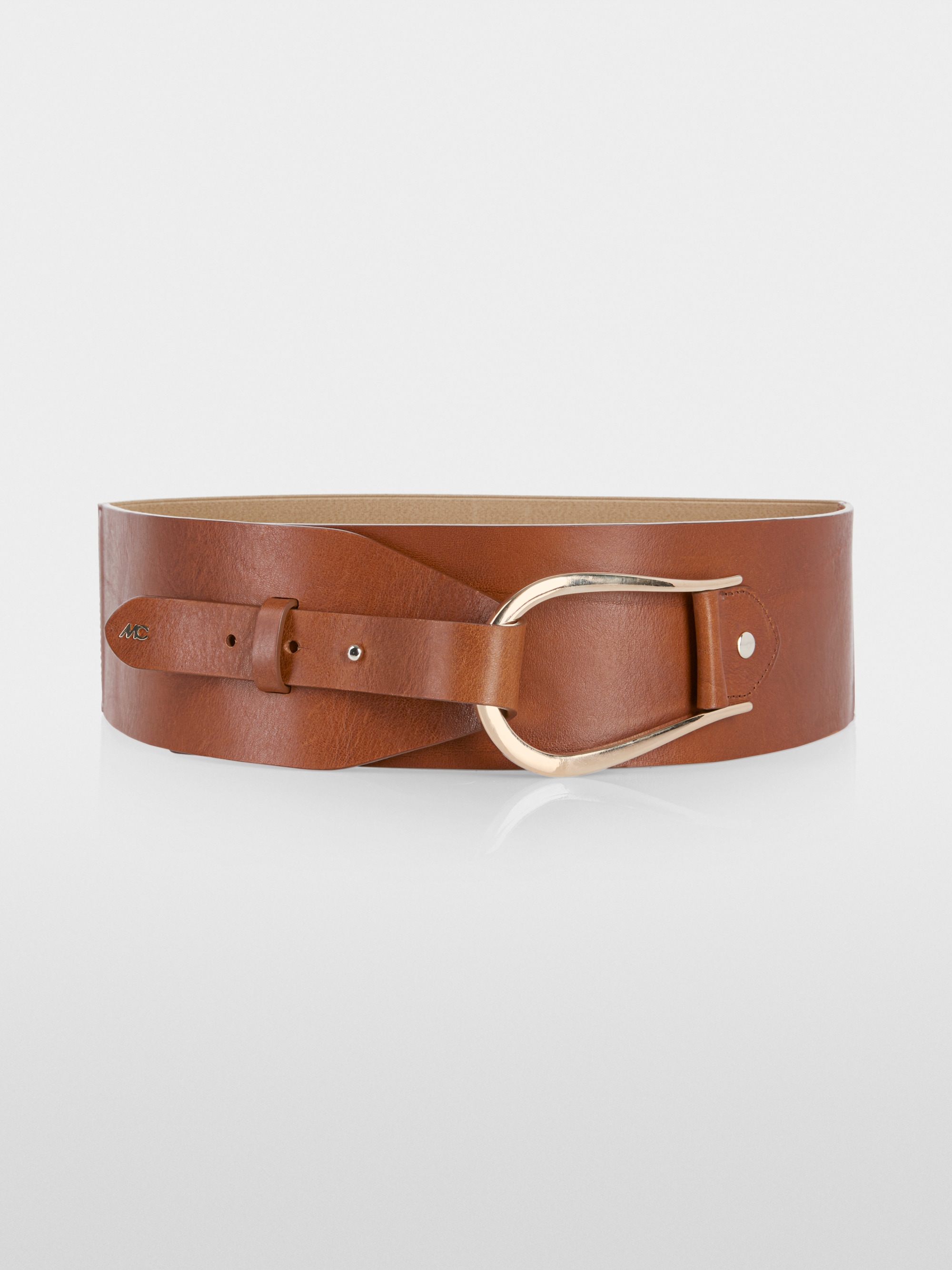 Brede leren riem