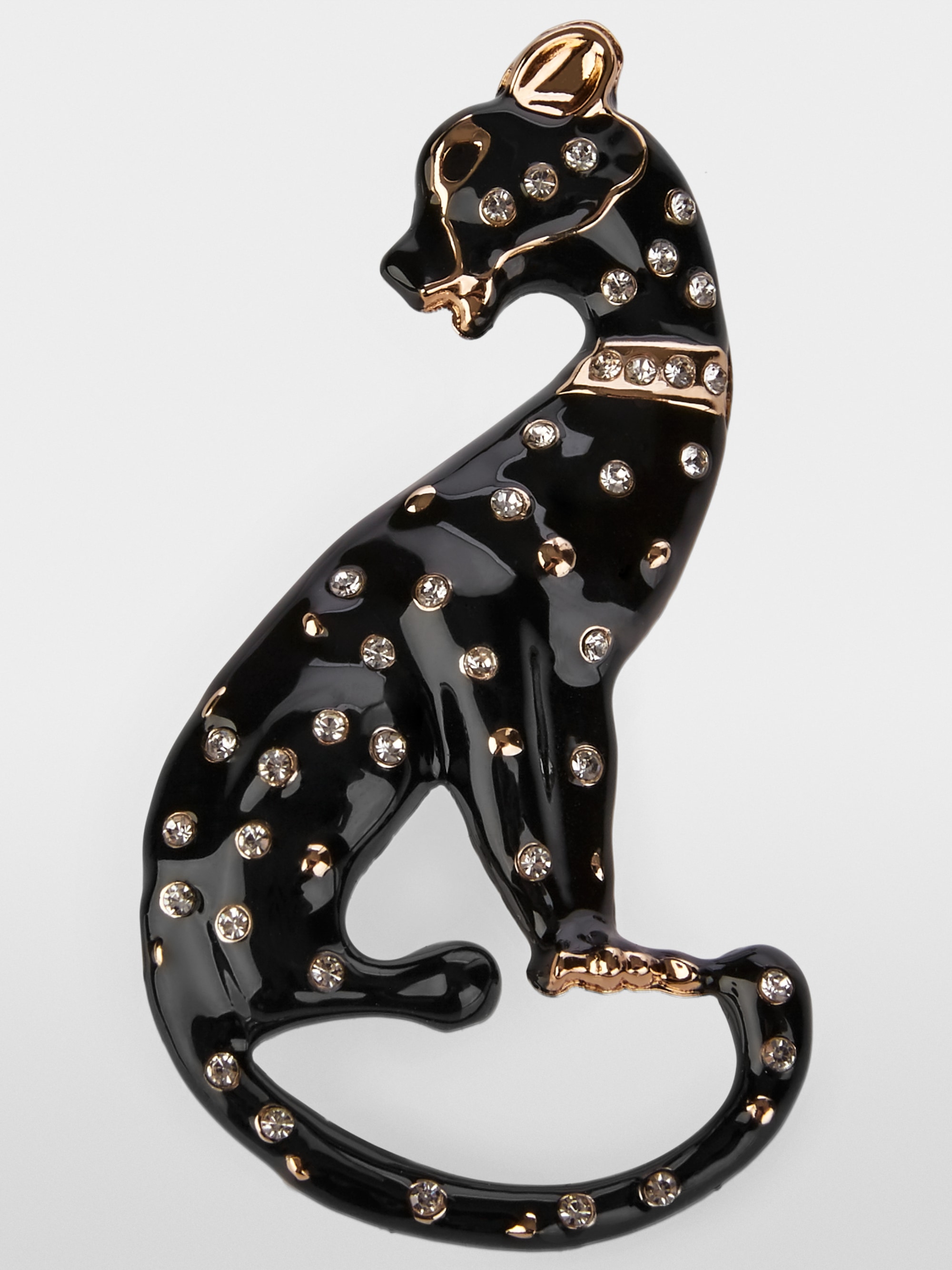 Brosche mit Strass