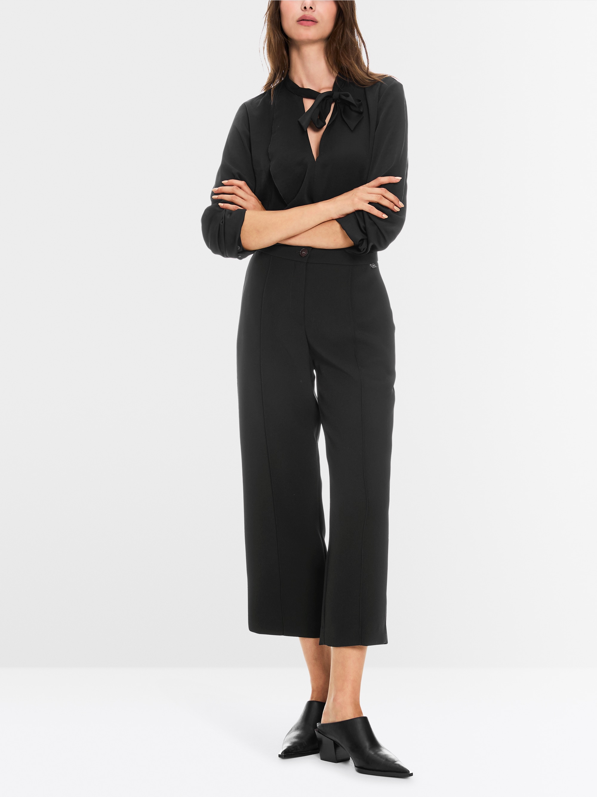 Soft fall pants WELLINGTON in ¾ length