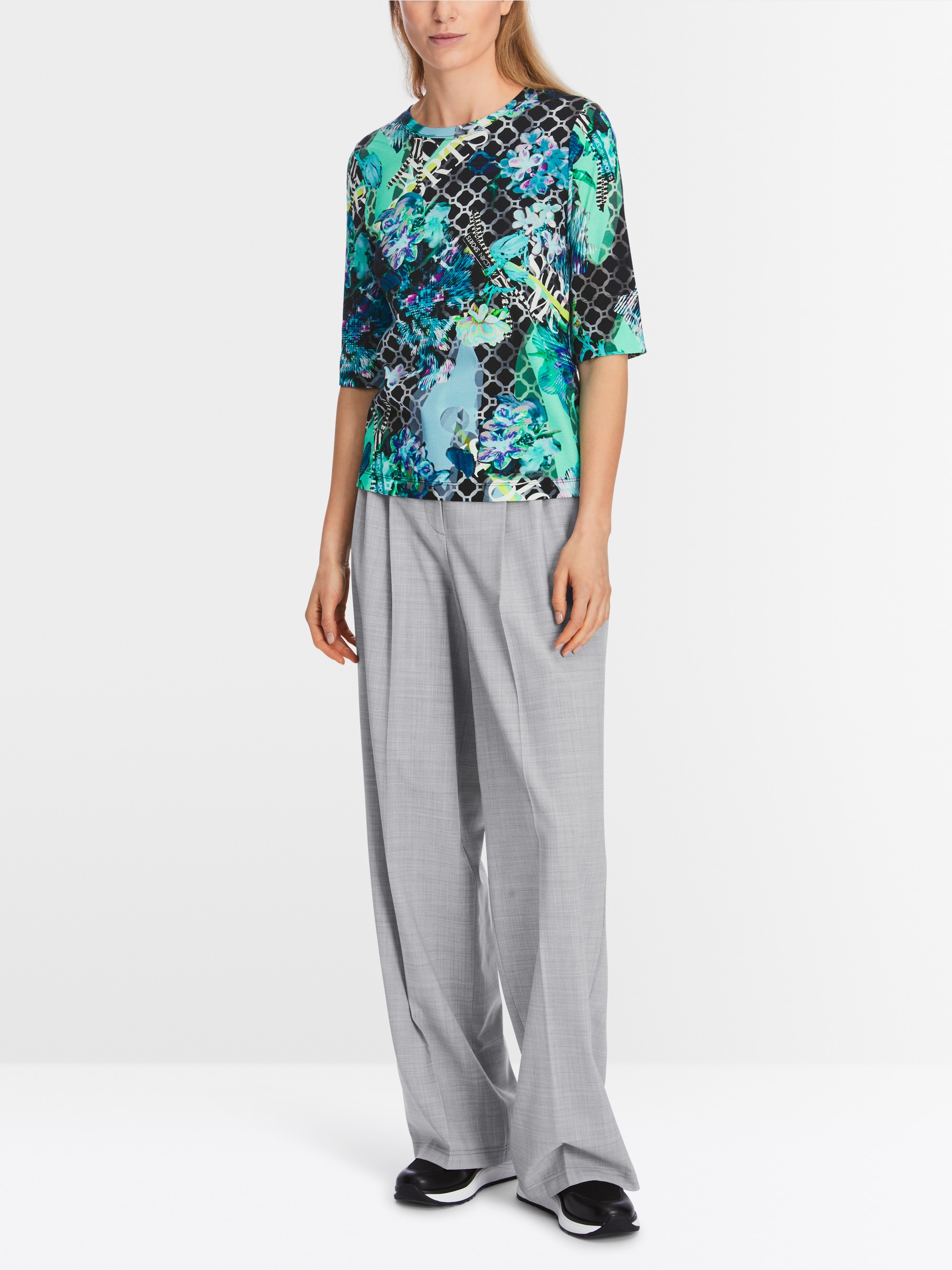 T-shirt with all-over print