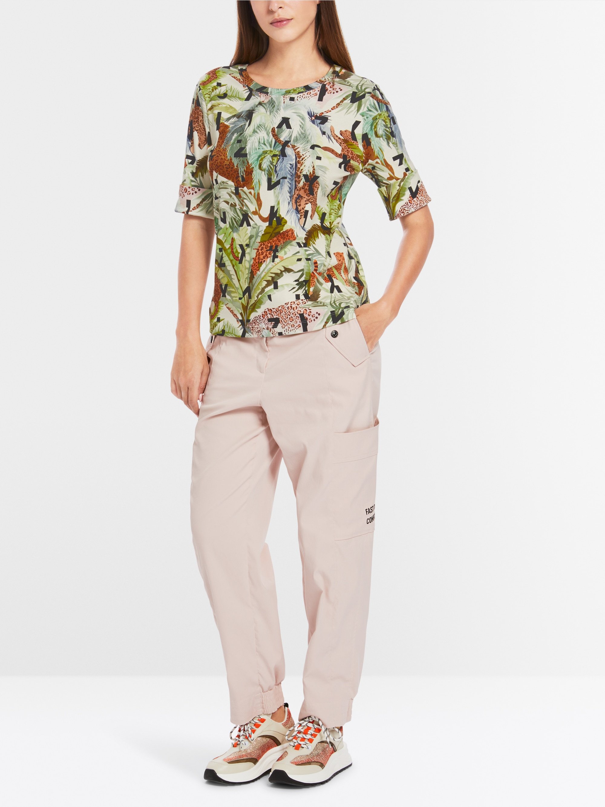 T-shirt met all-over print