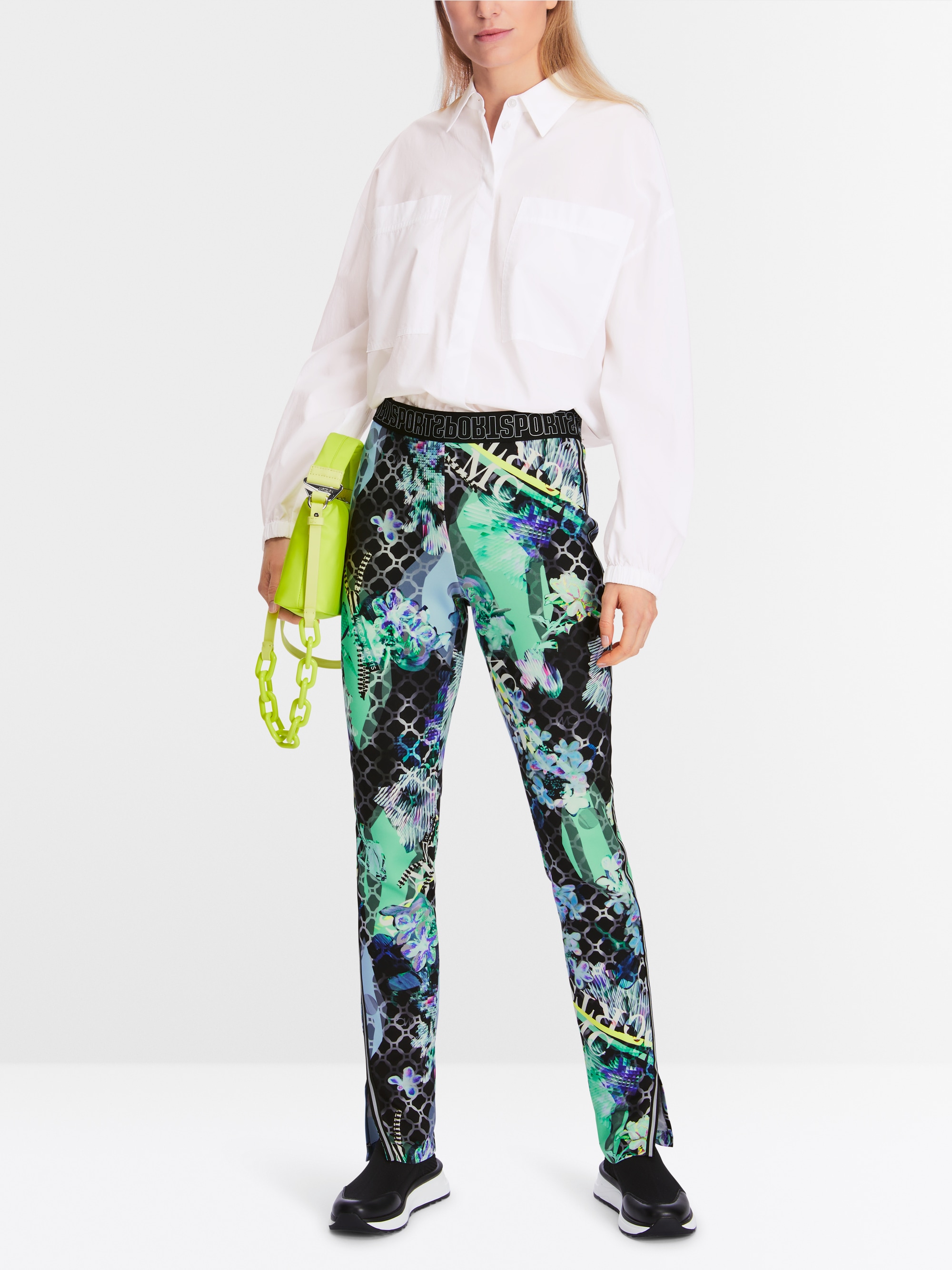 Modèle SOFIA - Pantalon en jersey néoprène