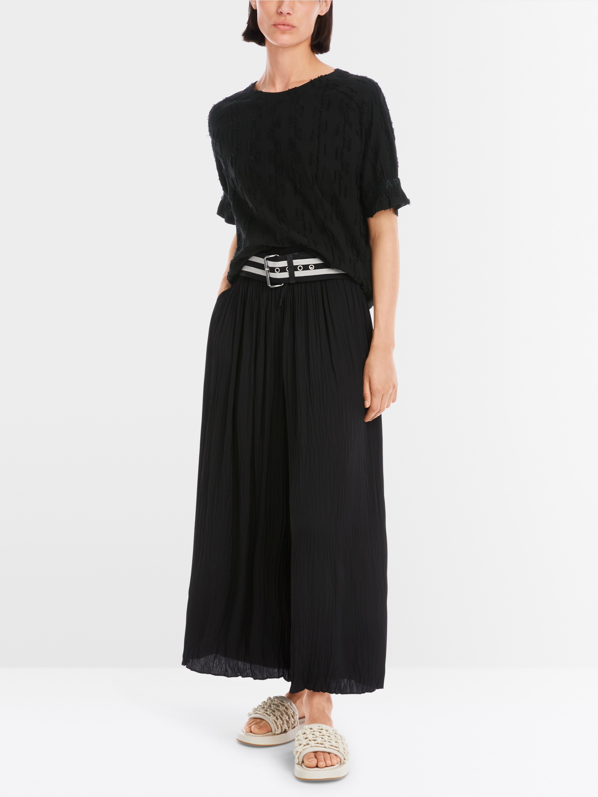 T-shirt in textured design