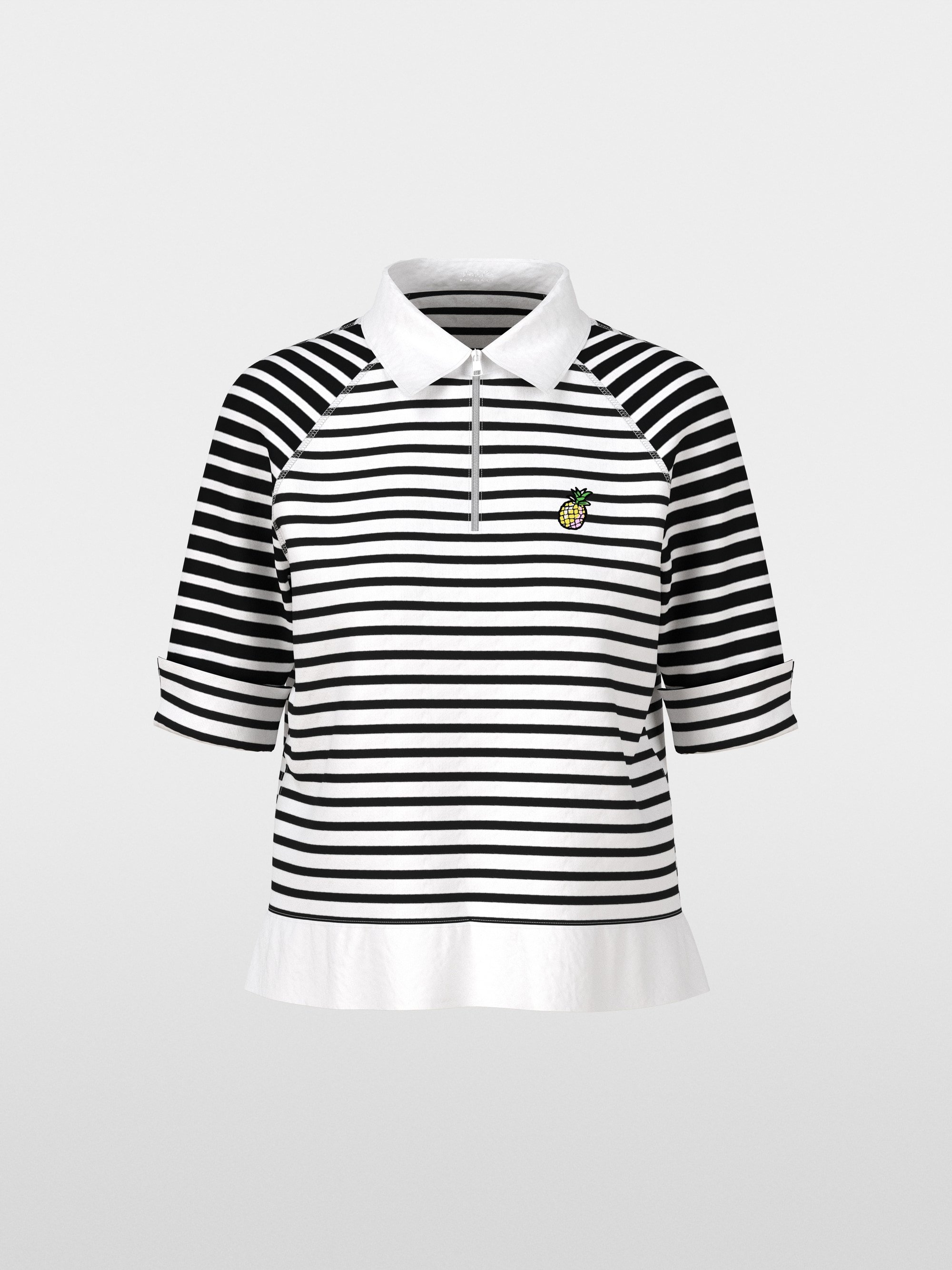 Polo en coton stretch