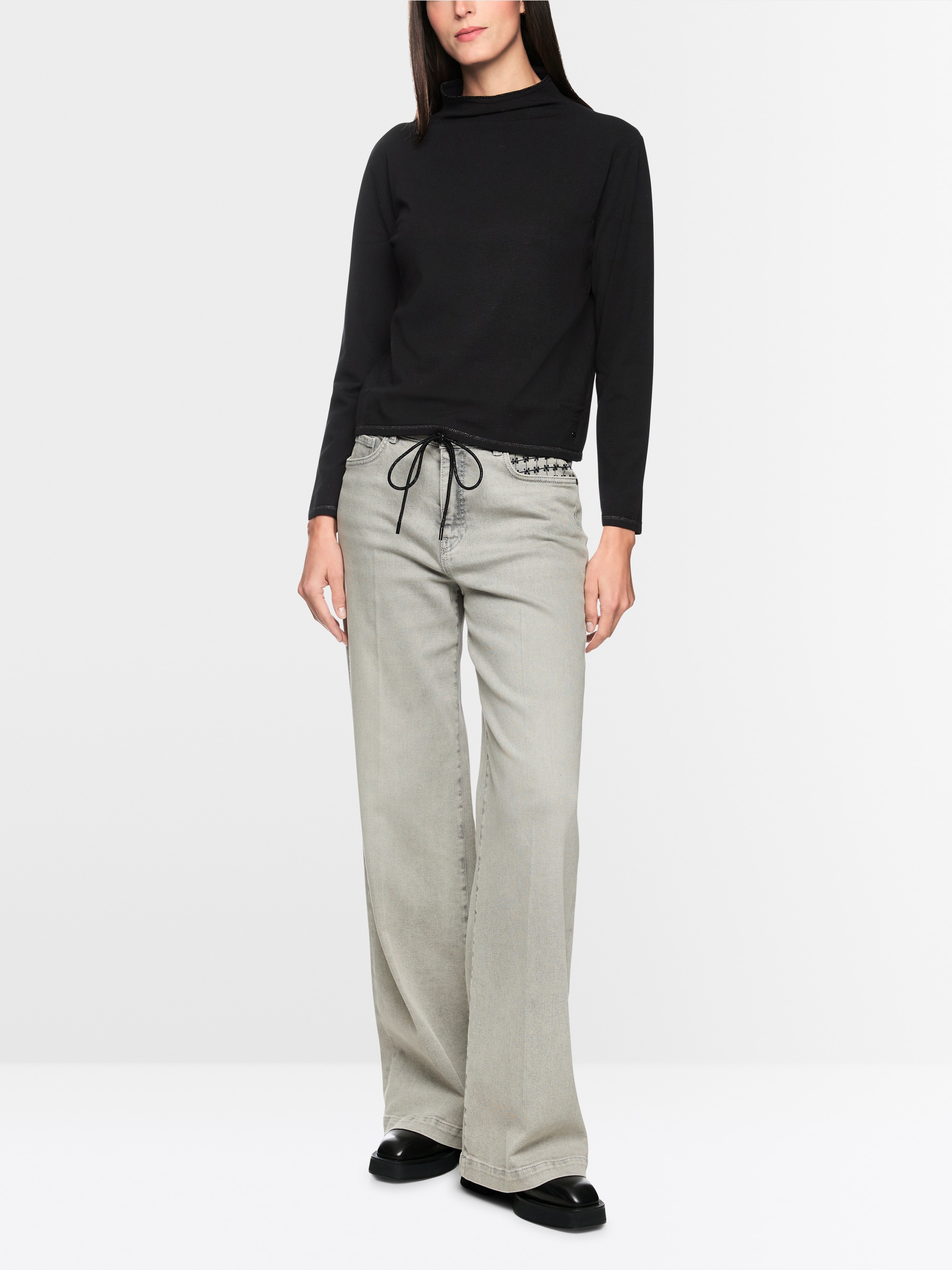 Feinstrick-Pullover Knitted in Germany