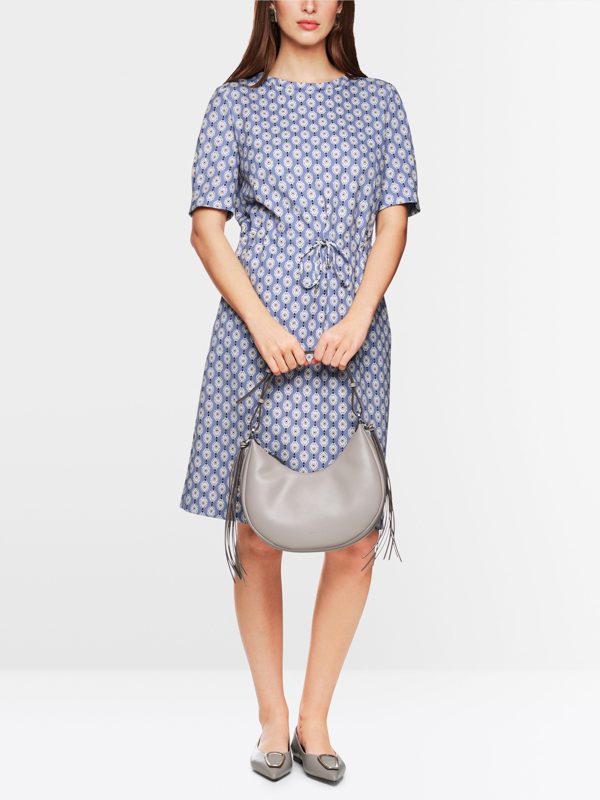 T-Shirt-Kleid mit Tunnelzug