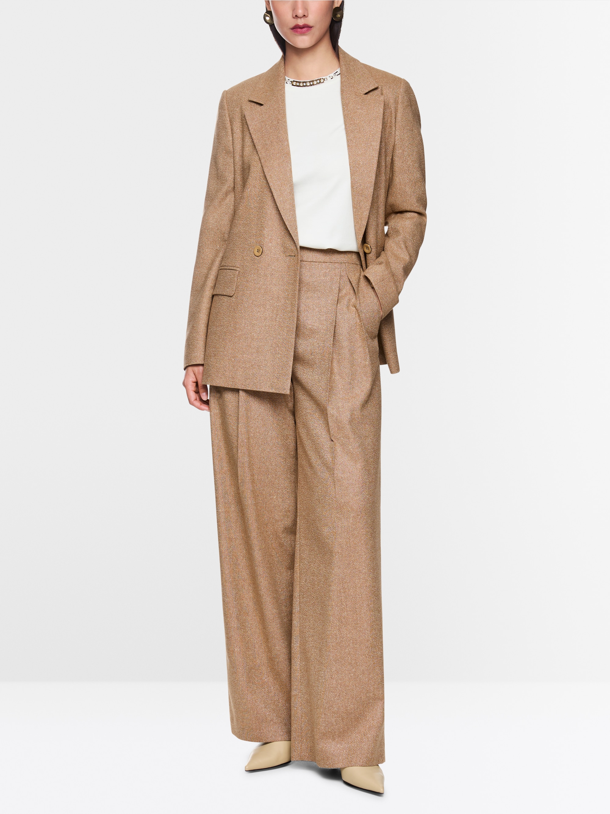 Blazer luxueux à effet pailleté