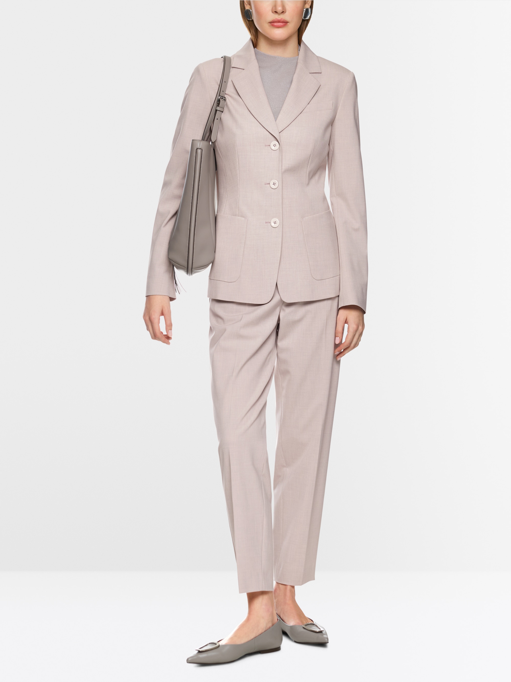 Blazer met opgestikte zakken