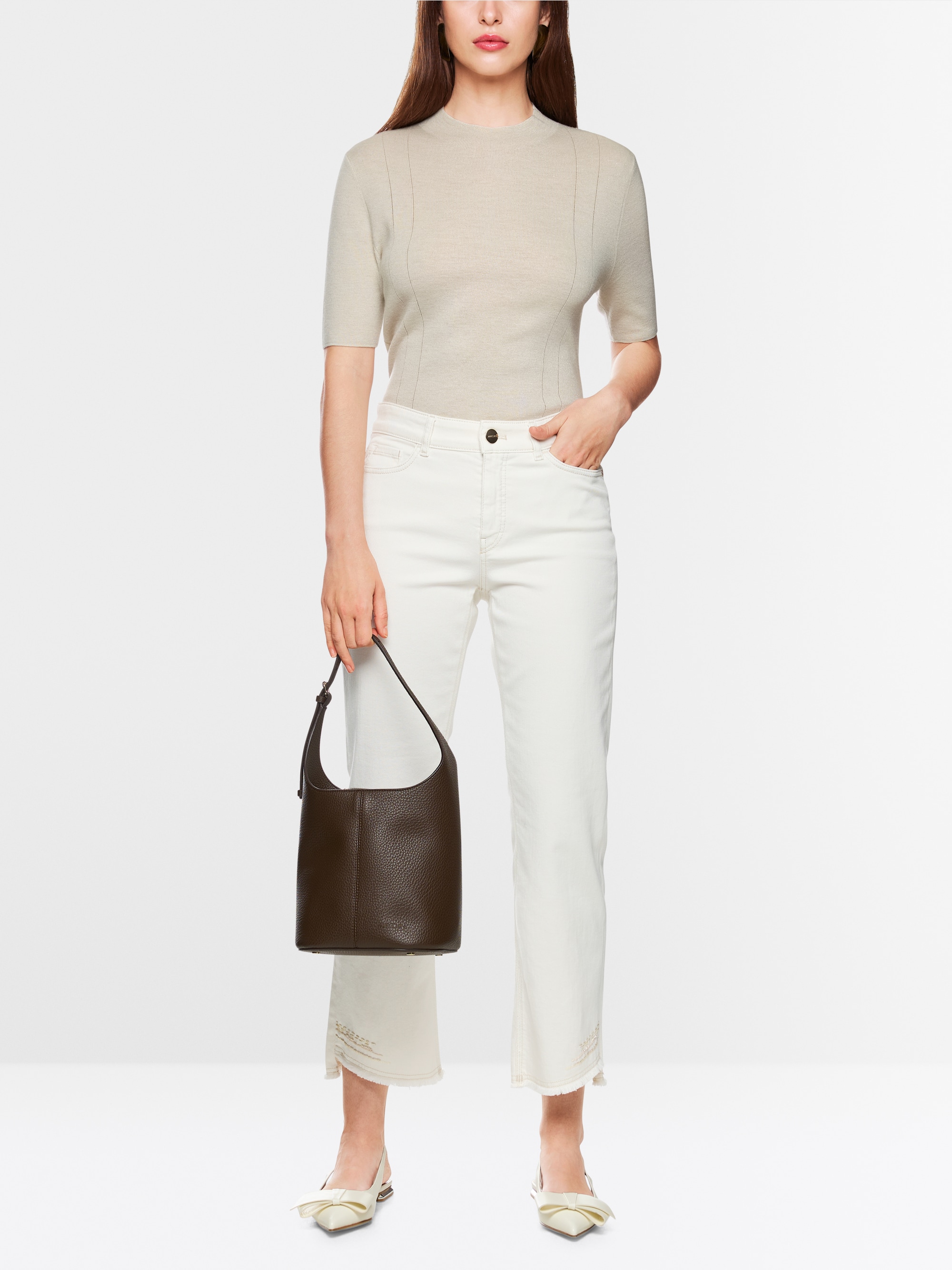 Pullover mit Lurex Details
