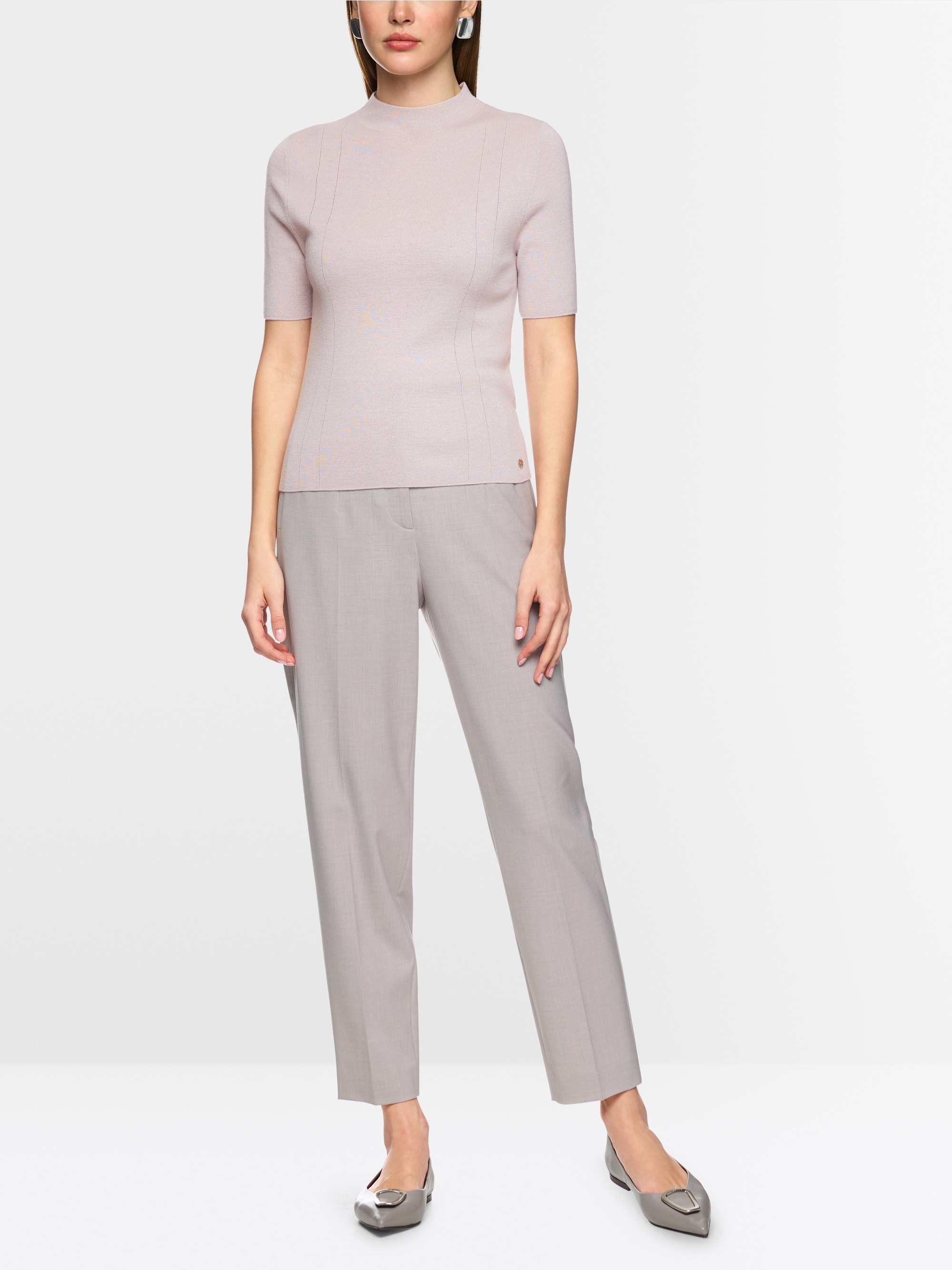 Pullover mit Lurex Details