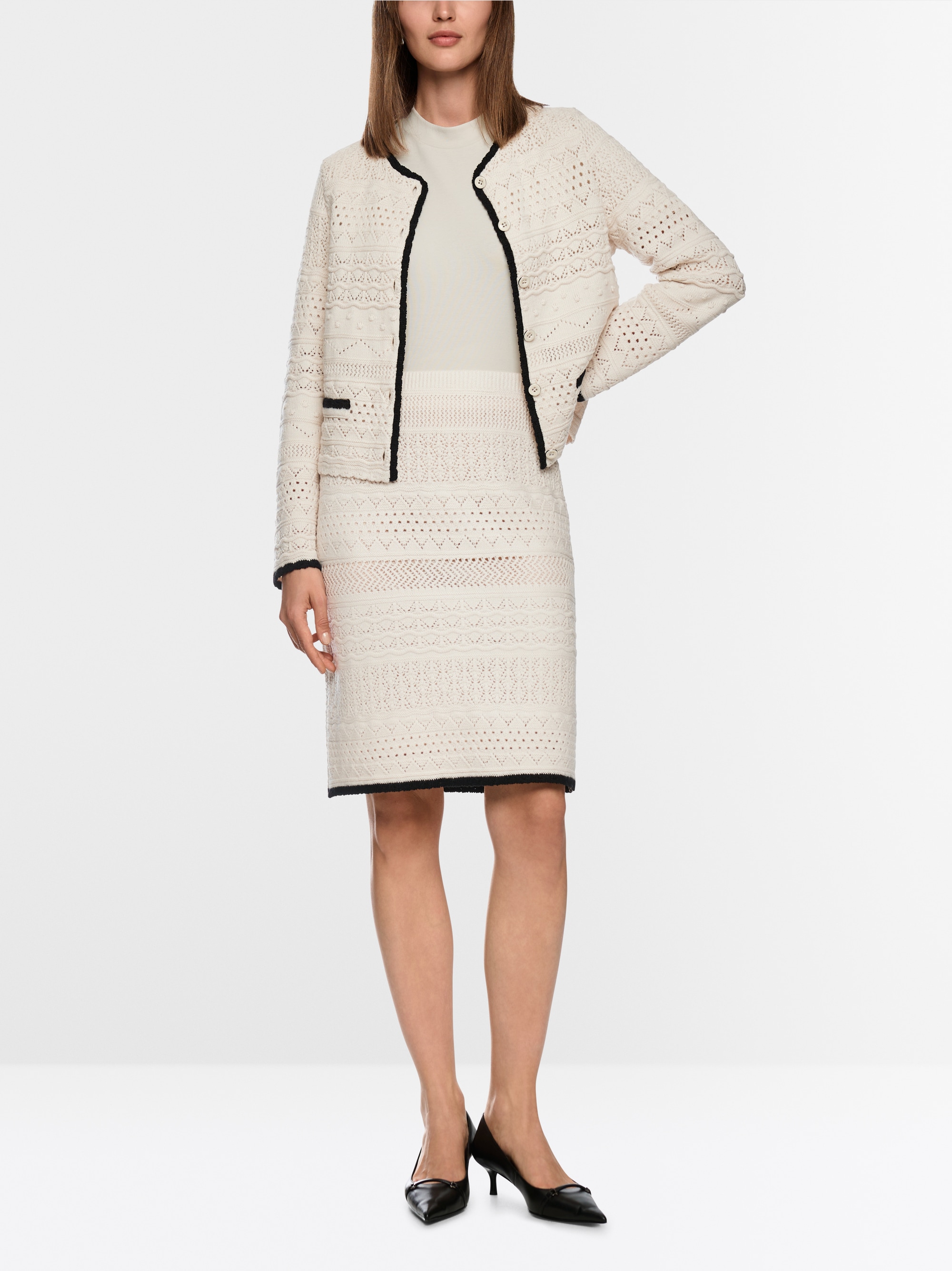Knitted in Germany ajour skirt