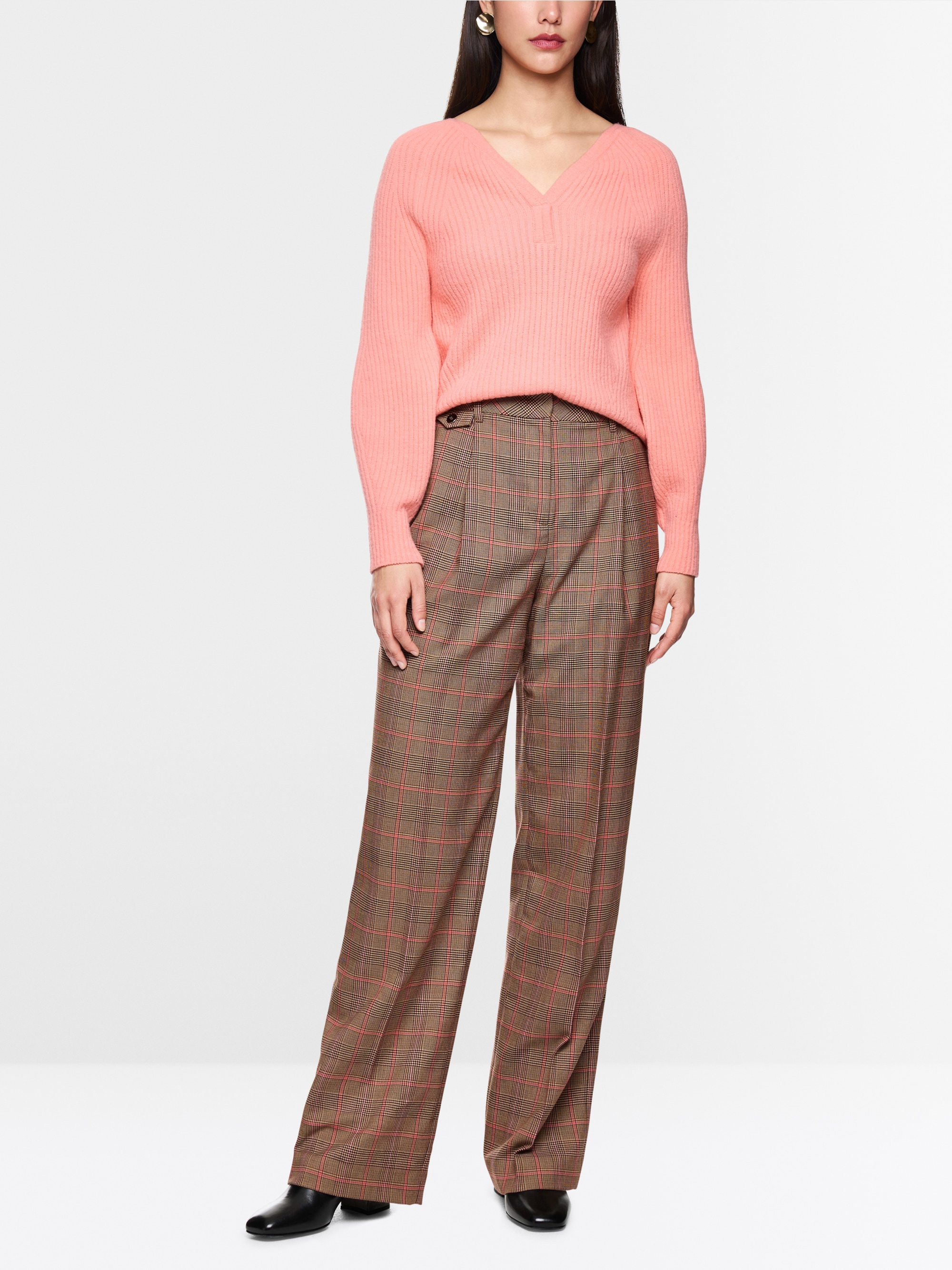 Pantalon large WASCO taille haute