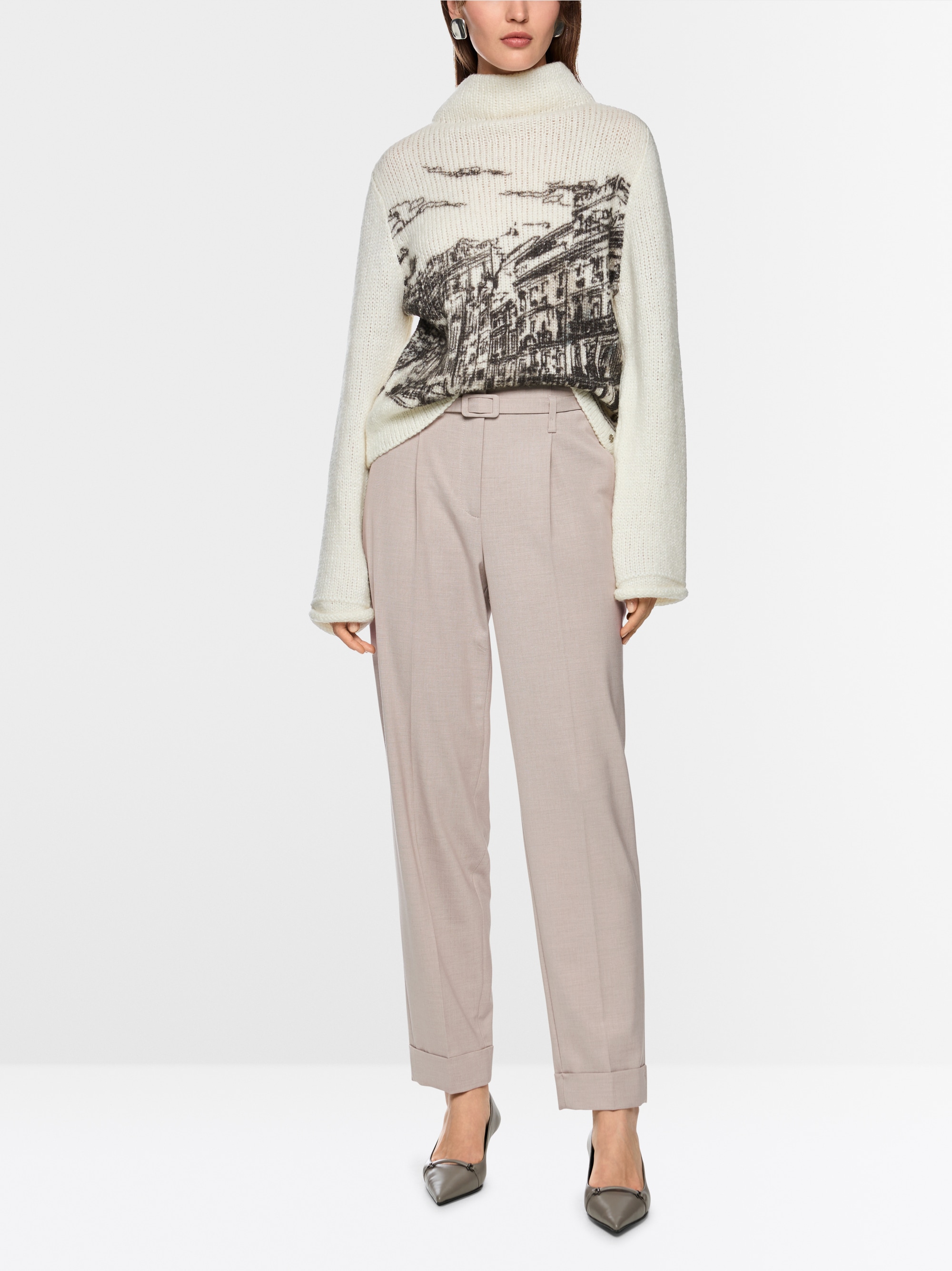 Hose FAQUS mit High Waist