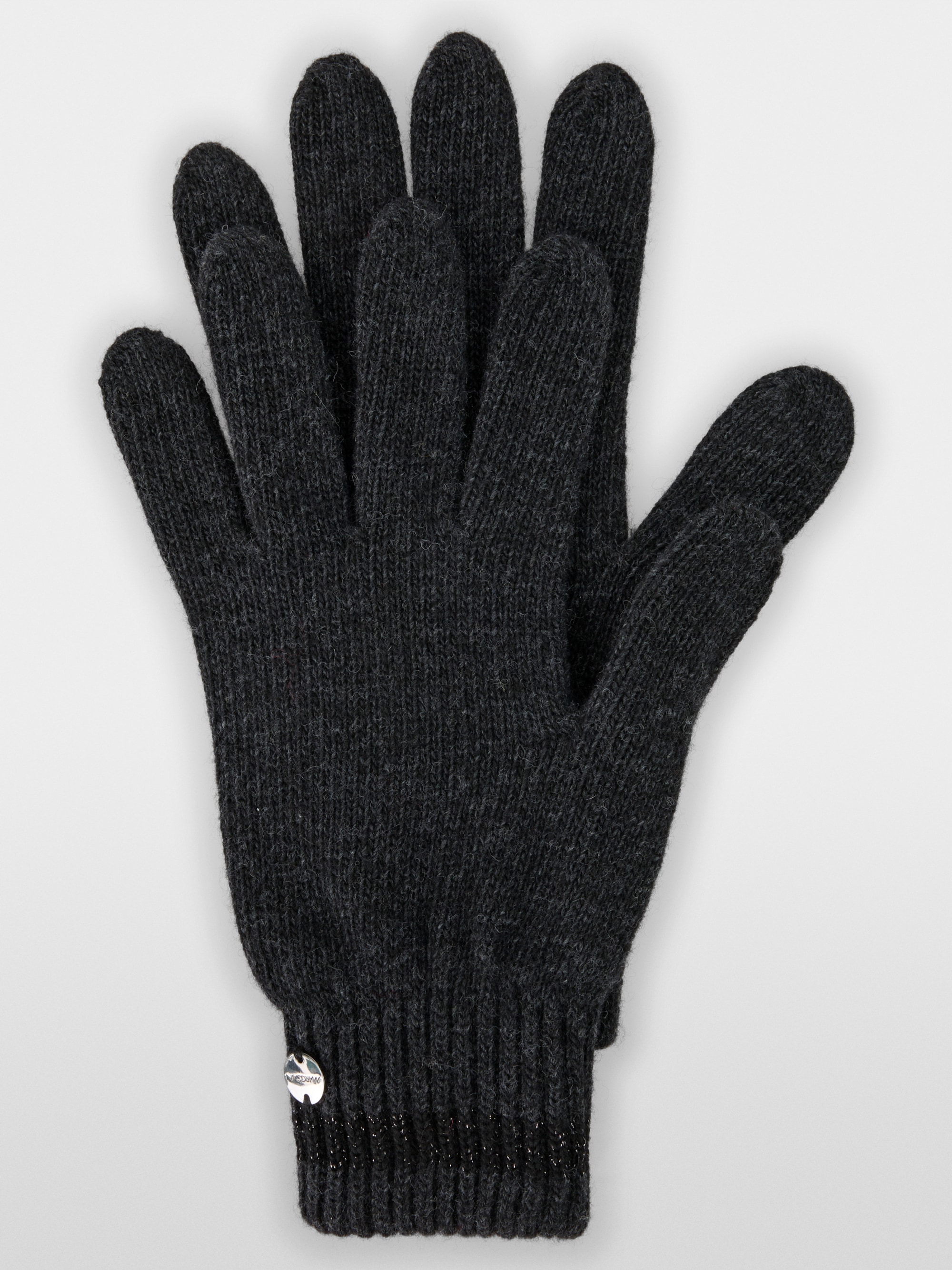 Gants en maille fine avec lurex