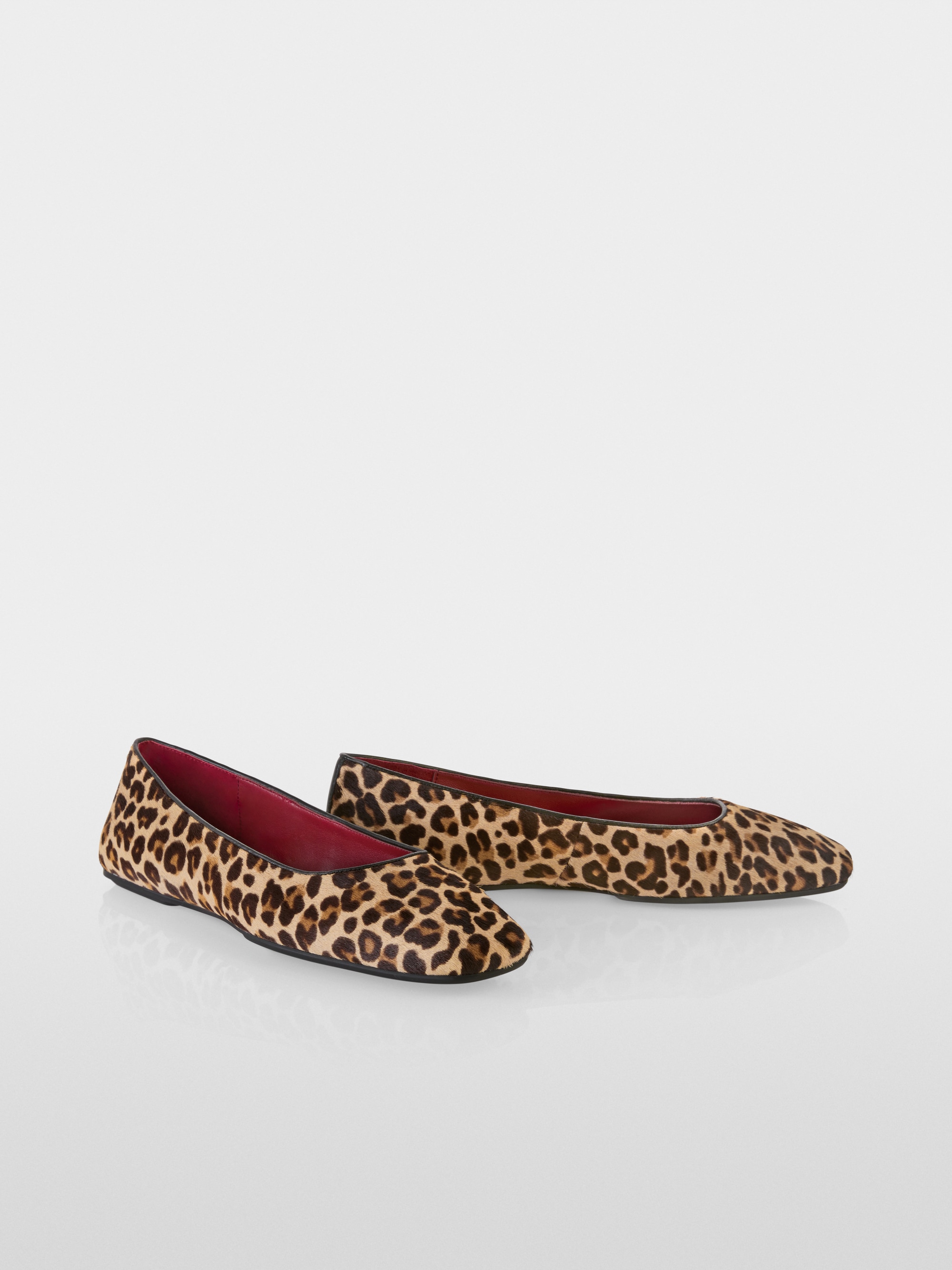 Ballerines Leo avec fourrure de poney