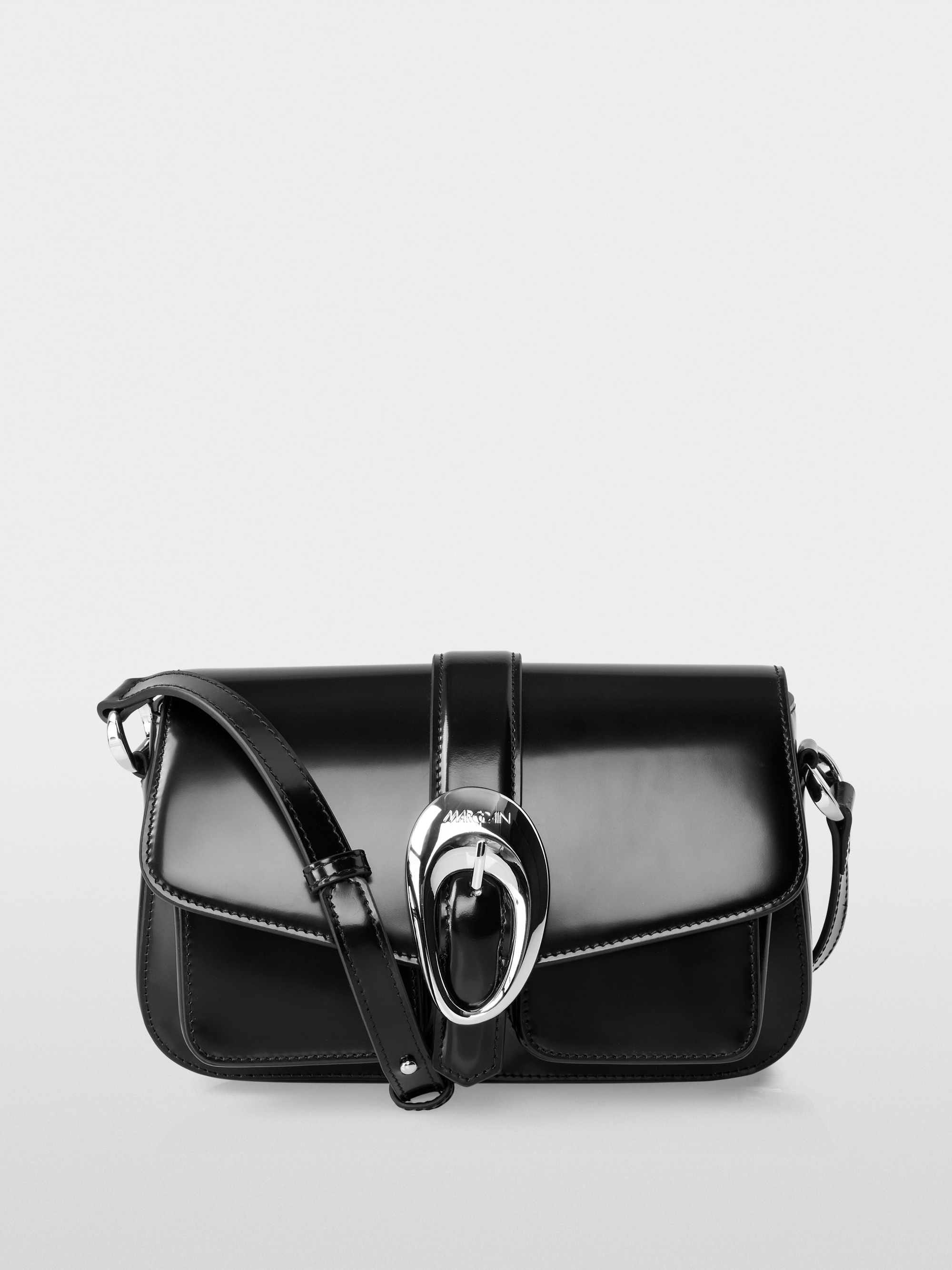 Sac à bandoulière élégant avec boucle logo