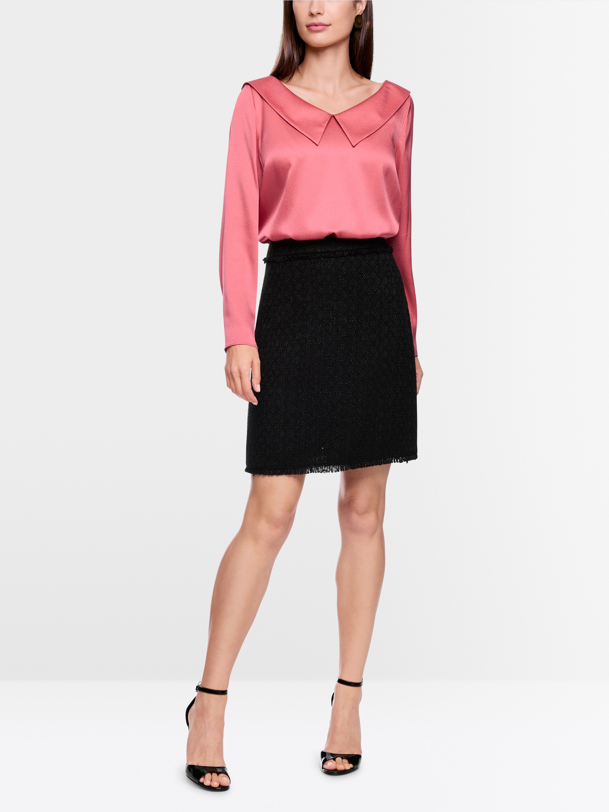 Elegante zijden blouse