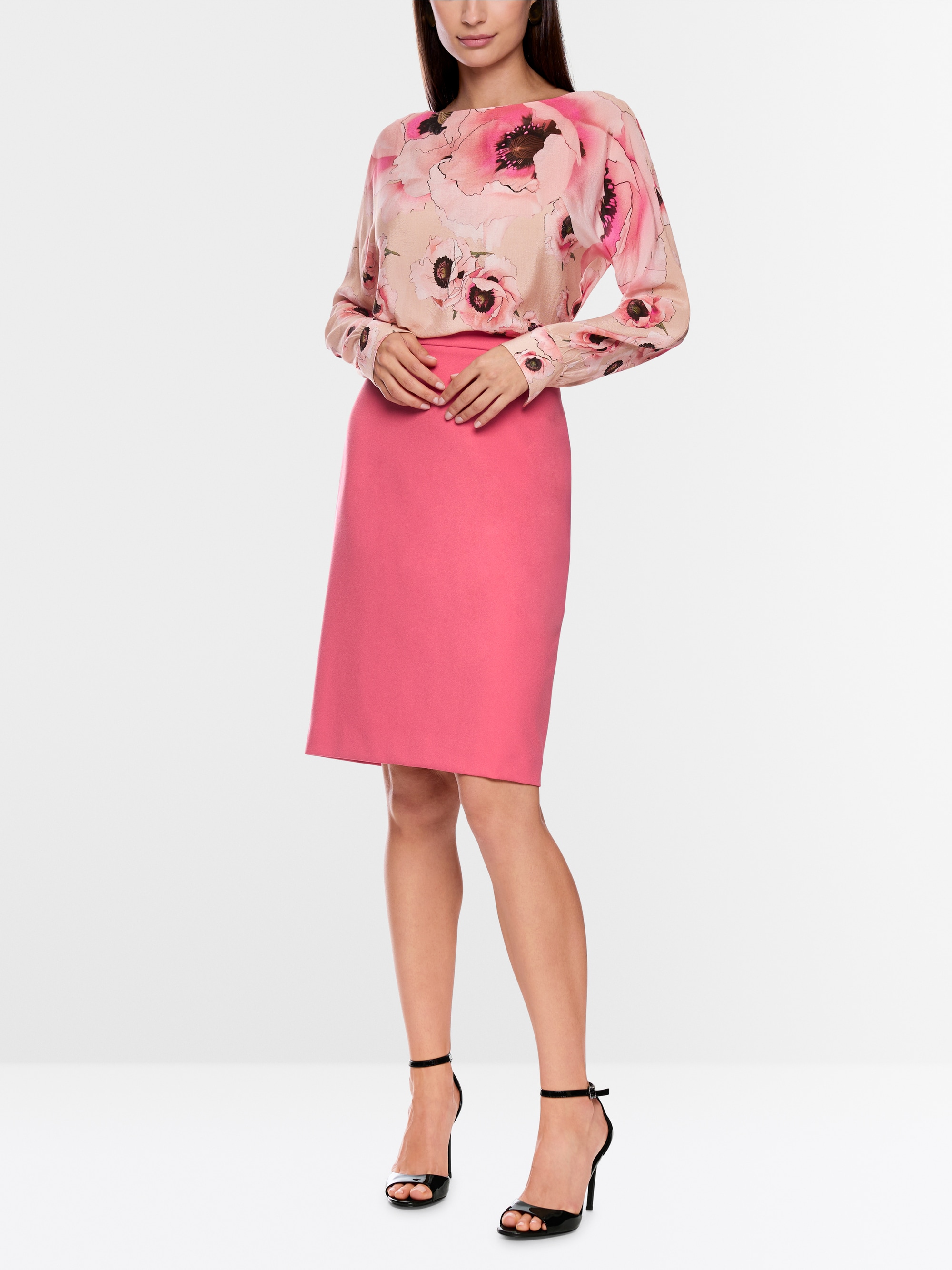 Lockere Viskose-Bluse