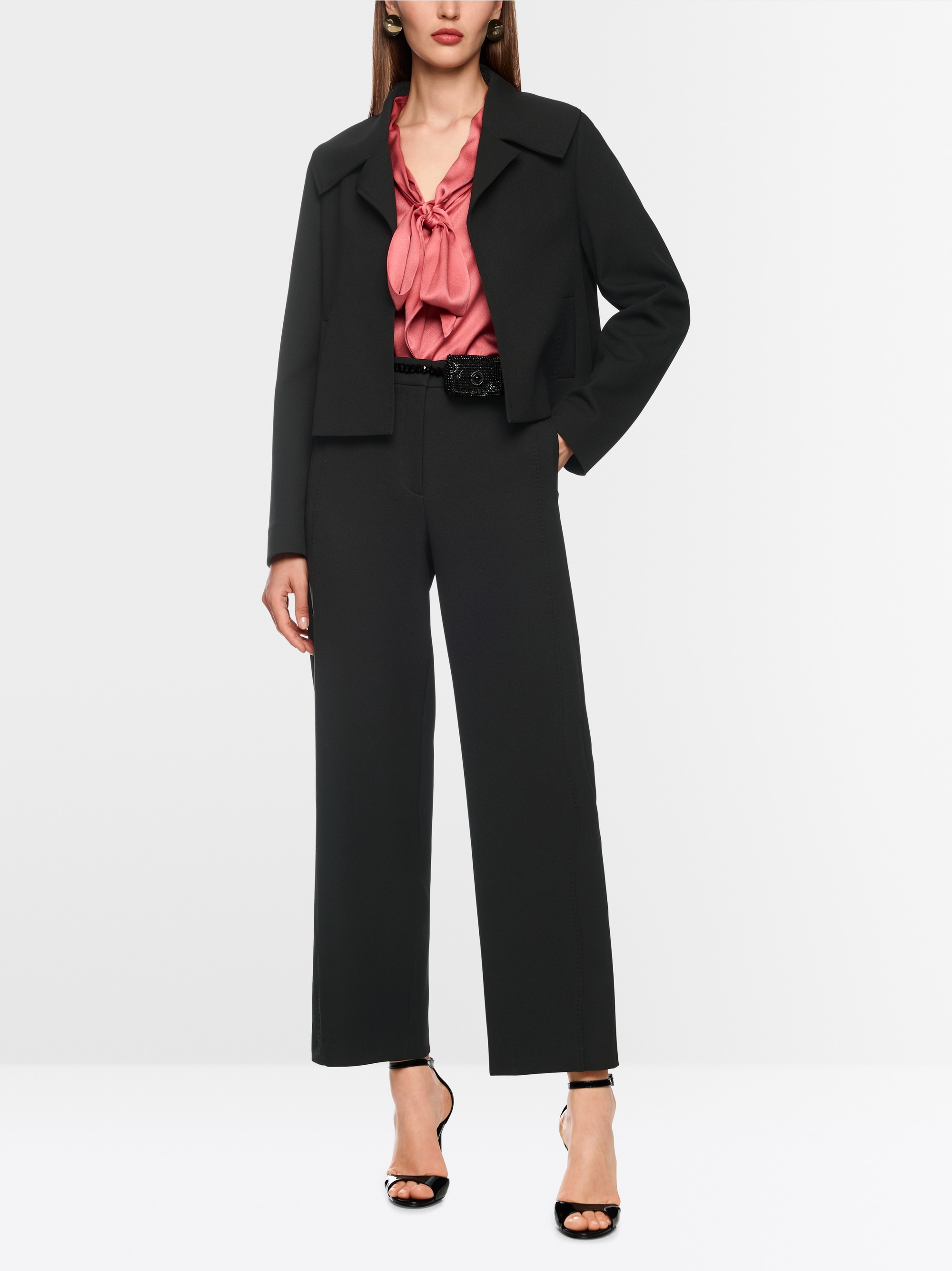 High-Waist Stoffhose FÉS