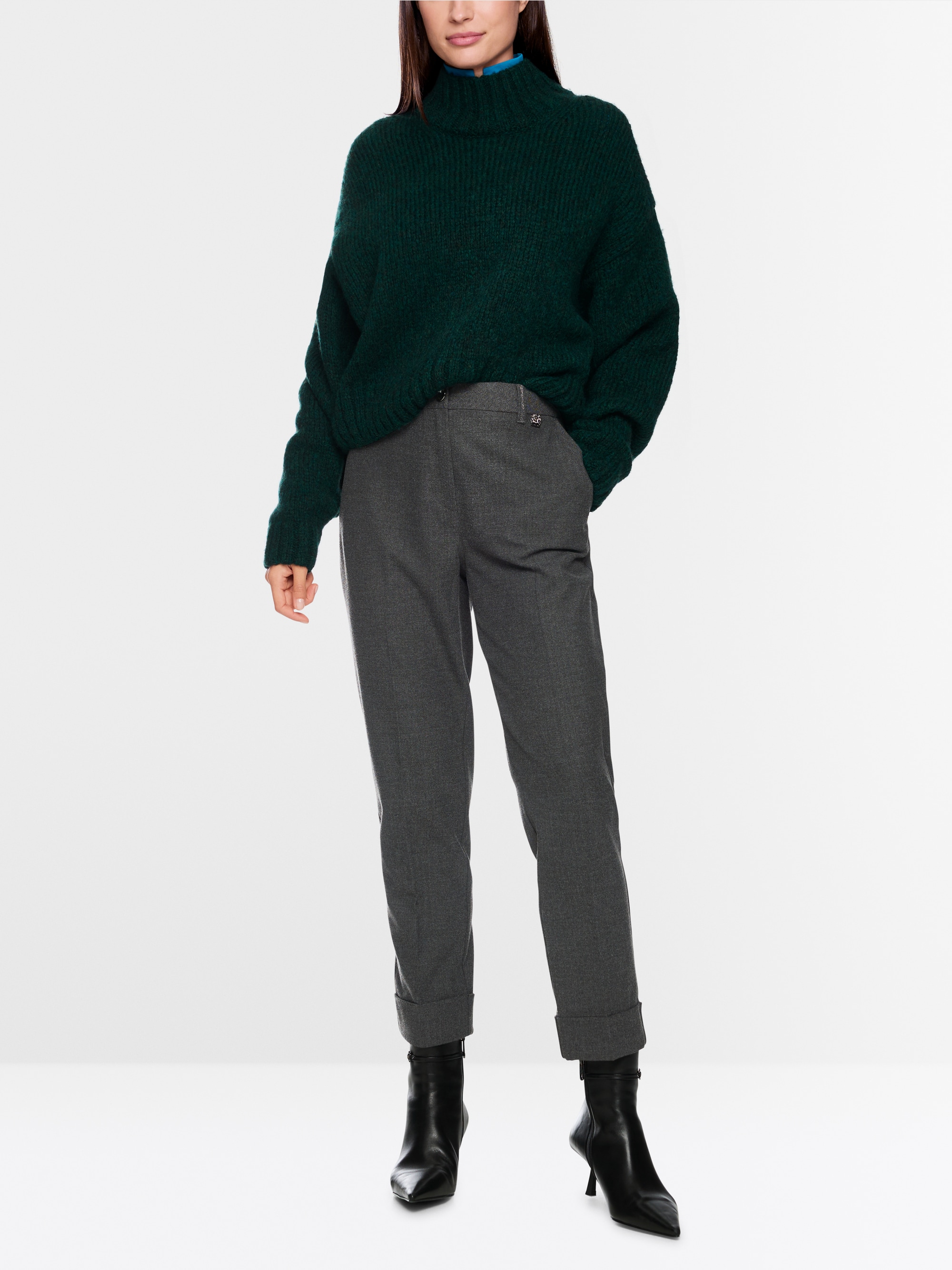 FRANCA trousers with crease