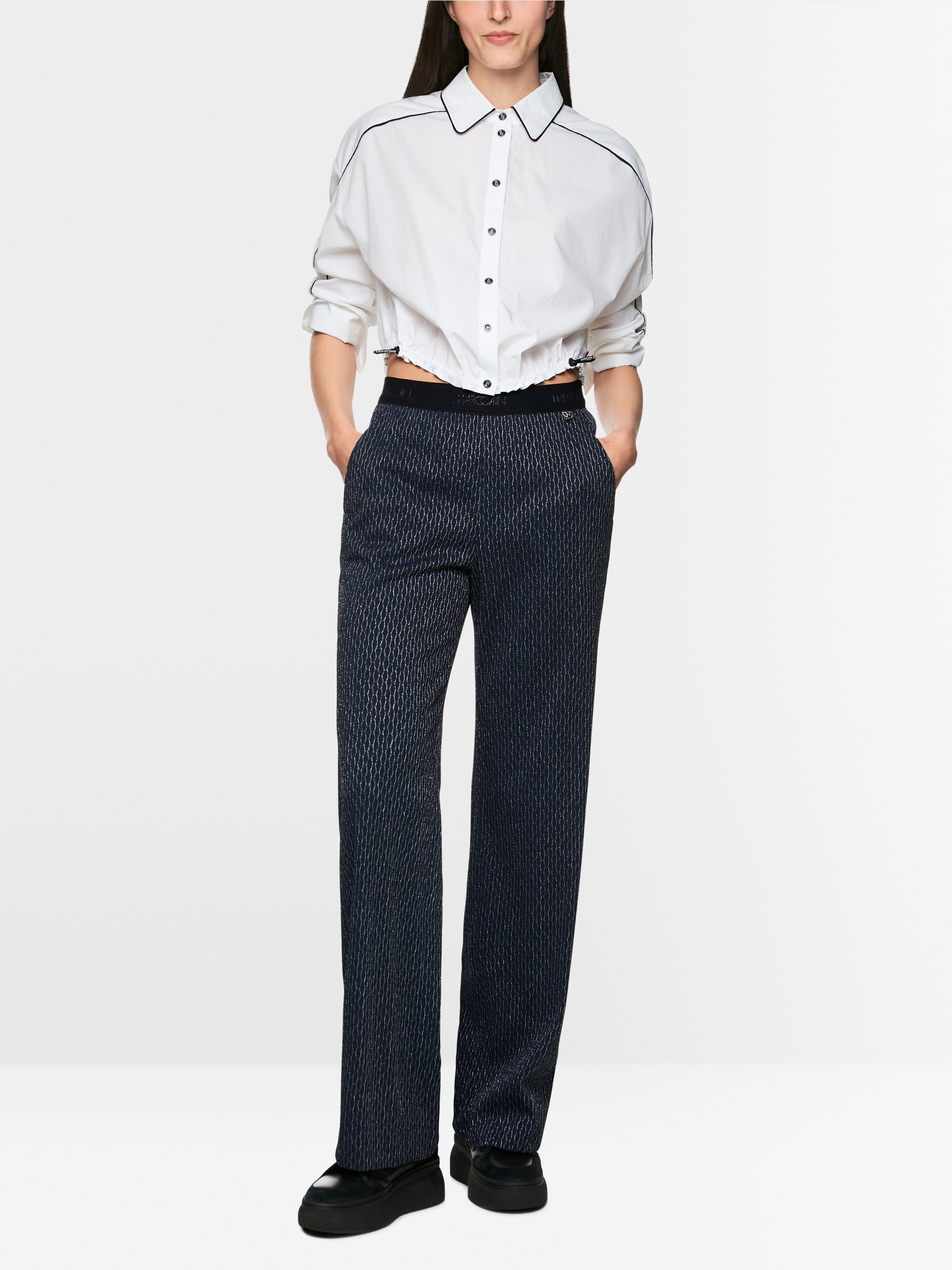 Pantalon WASHINGTON avec détails pailletés