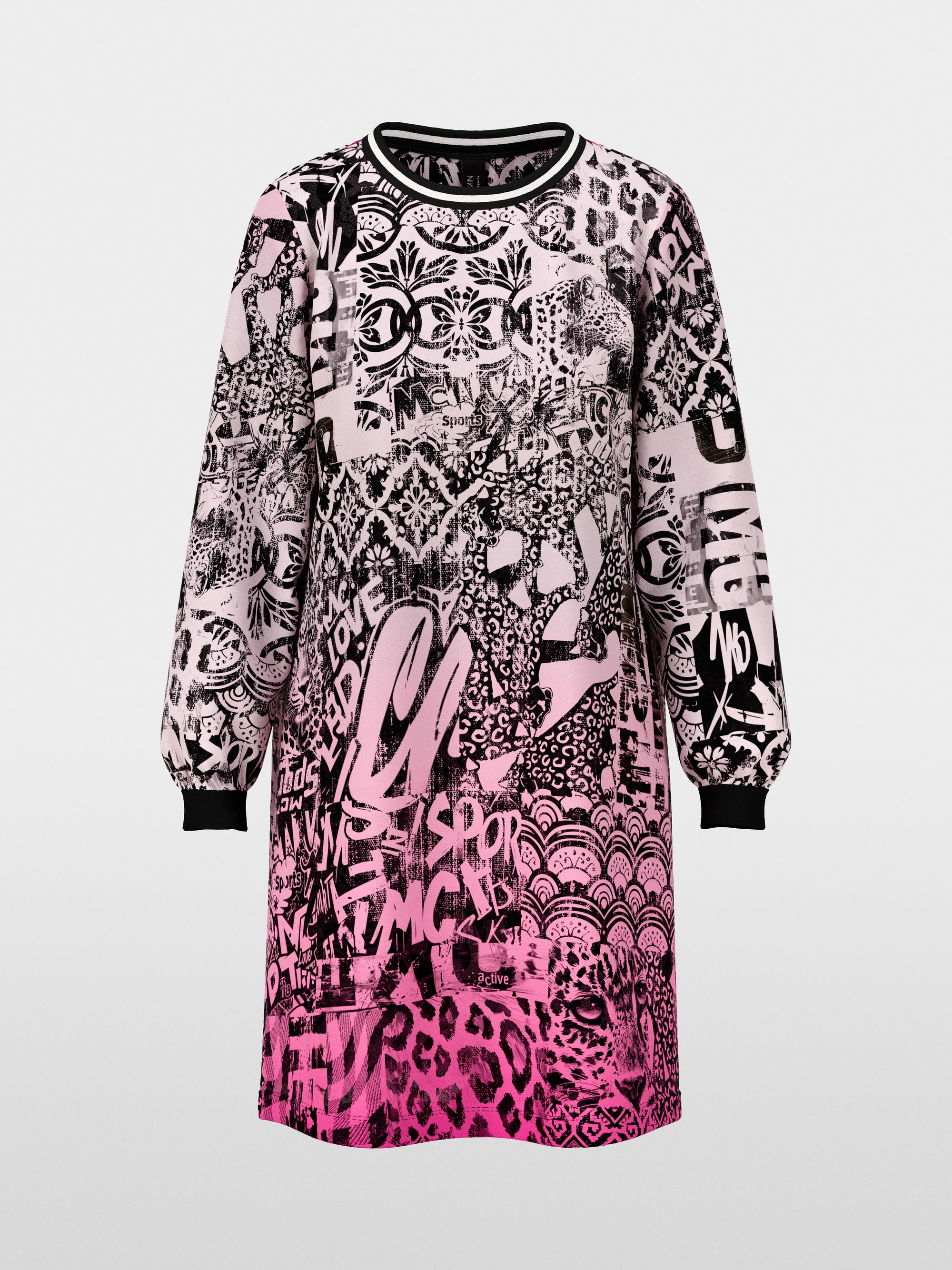 Jurk met all-over print