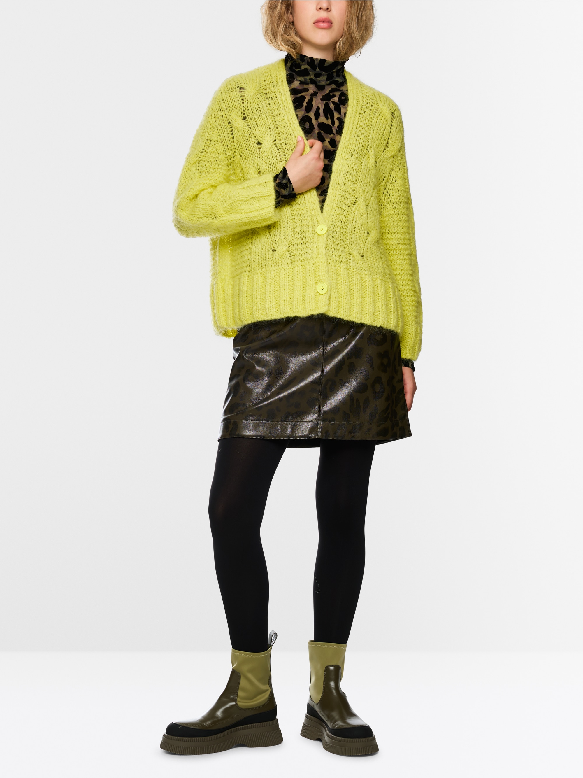Cardigan en maille fine Knitted in Germany