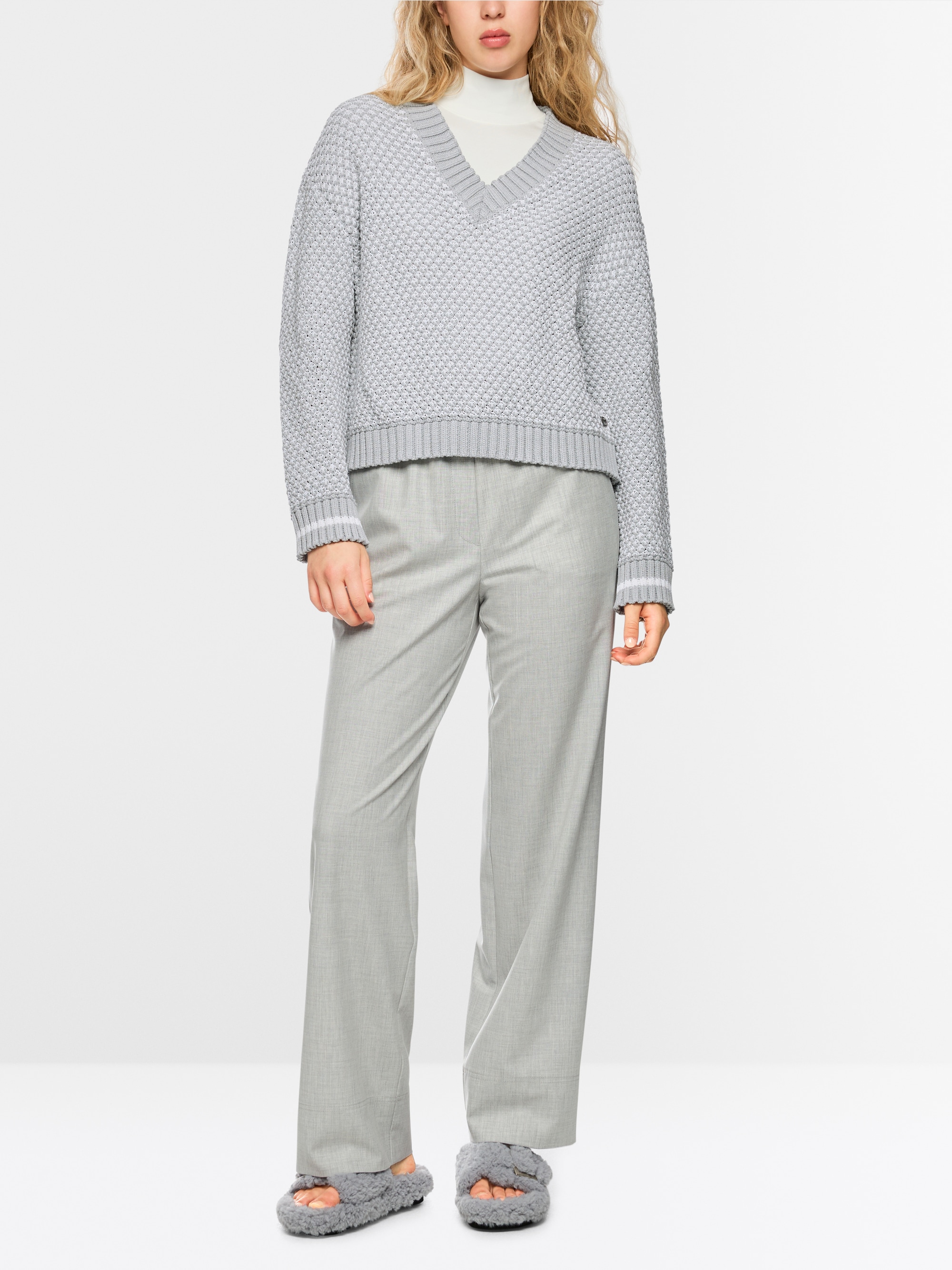Knitted in Germany short jumper