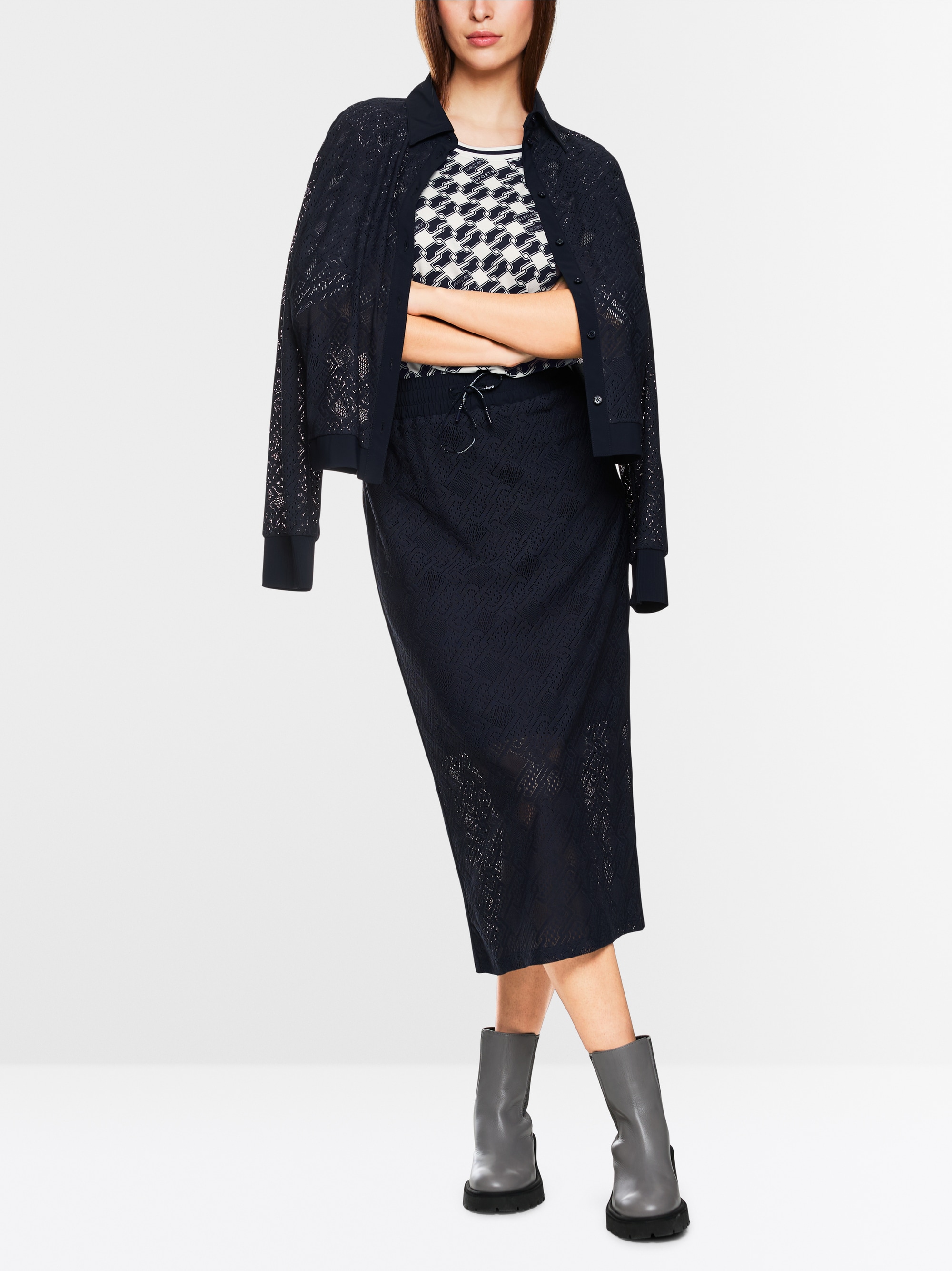 Jersey-Shirt mit Print