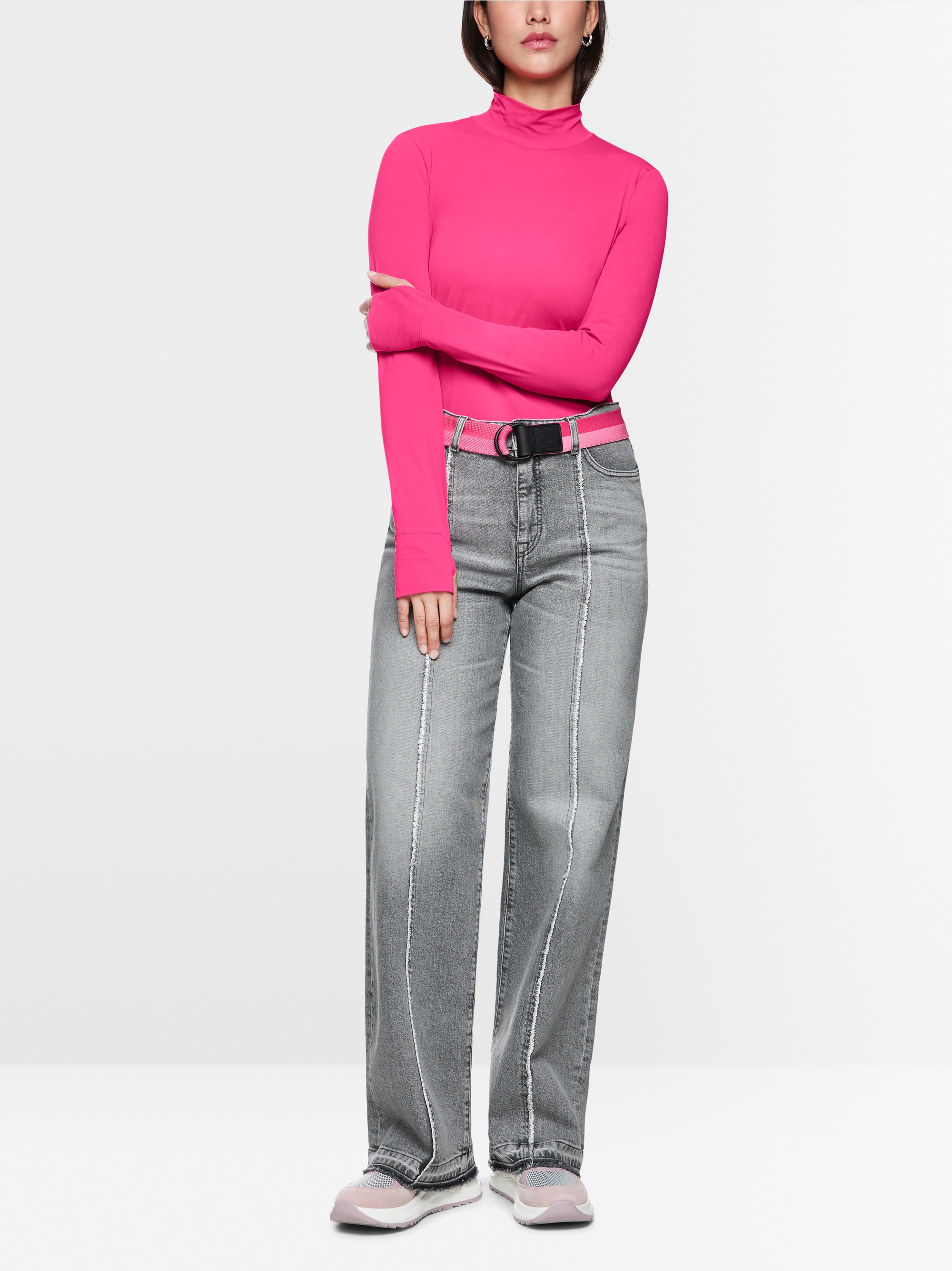 Longsleeve mit Turle Neck