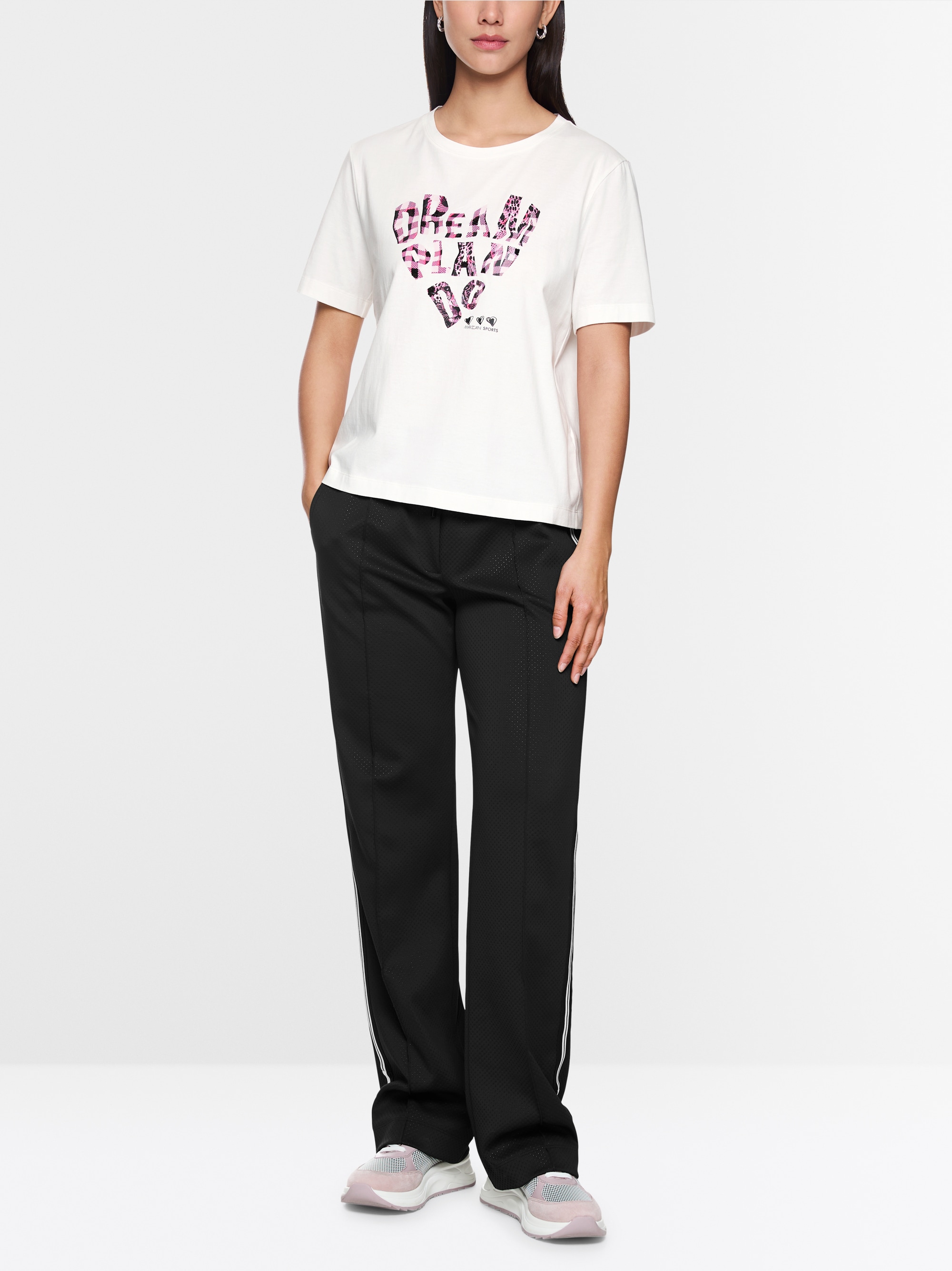 T-shirt en coton avec imprimé