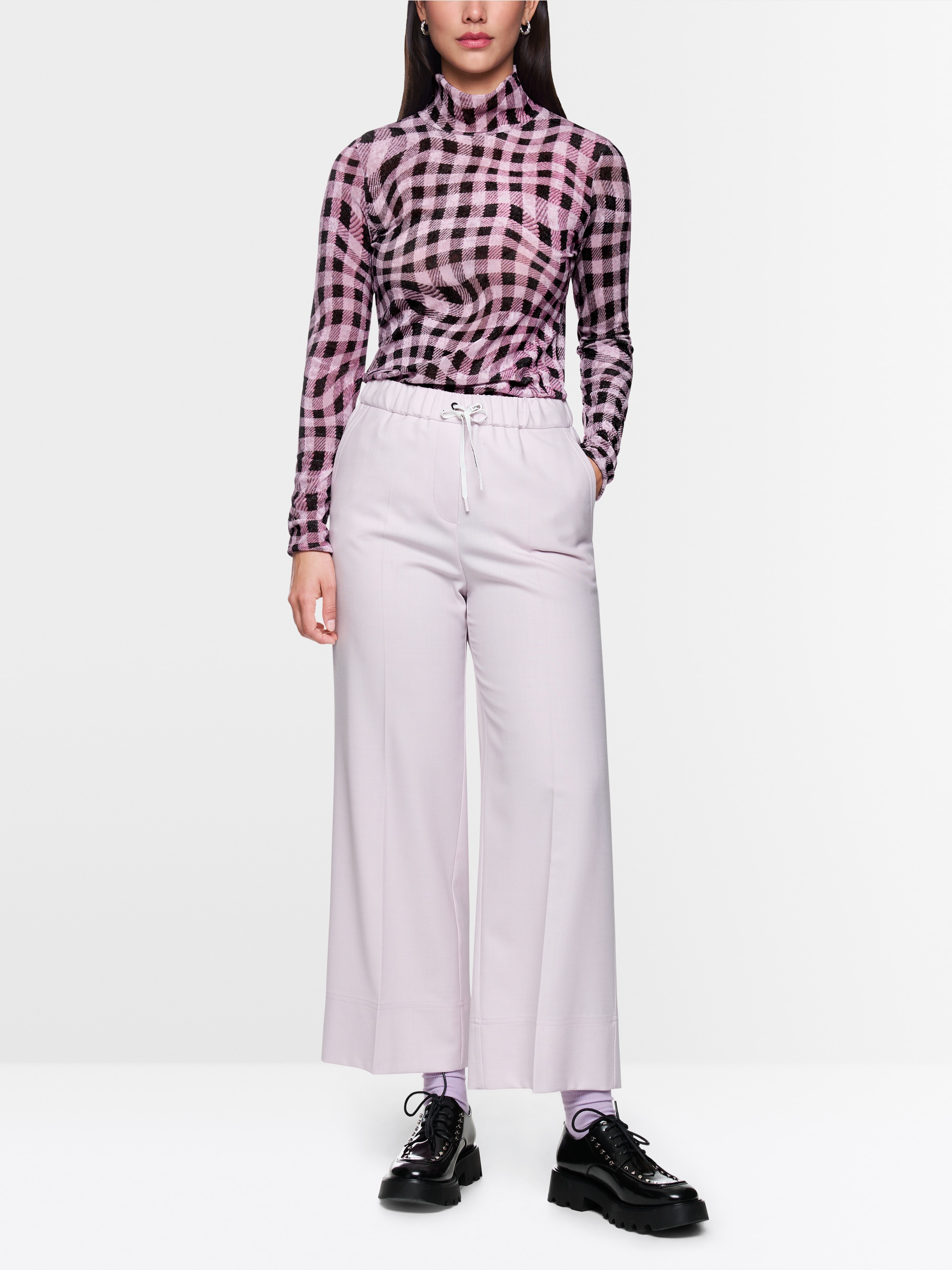 Langarmshirt mit Turtleneck