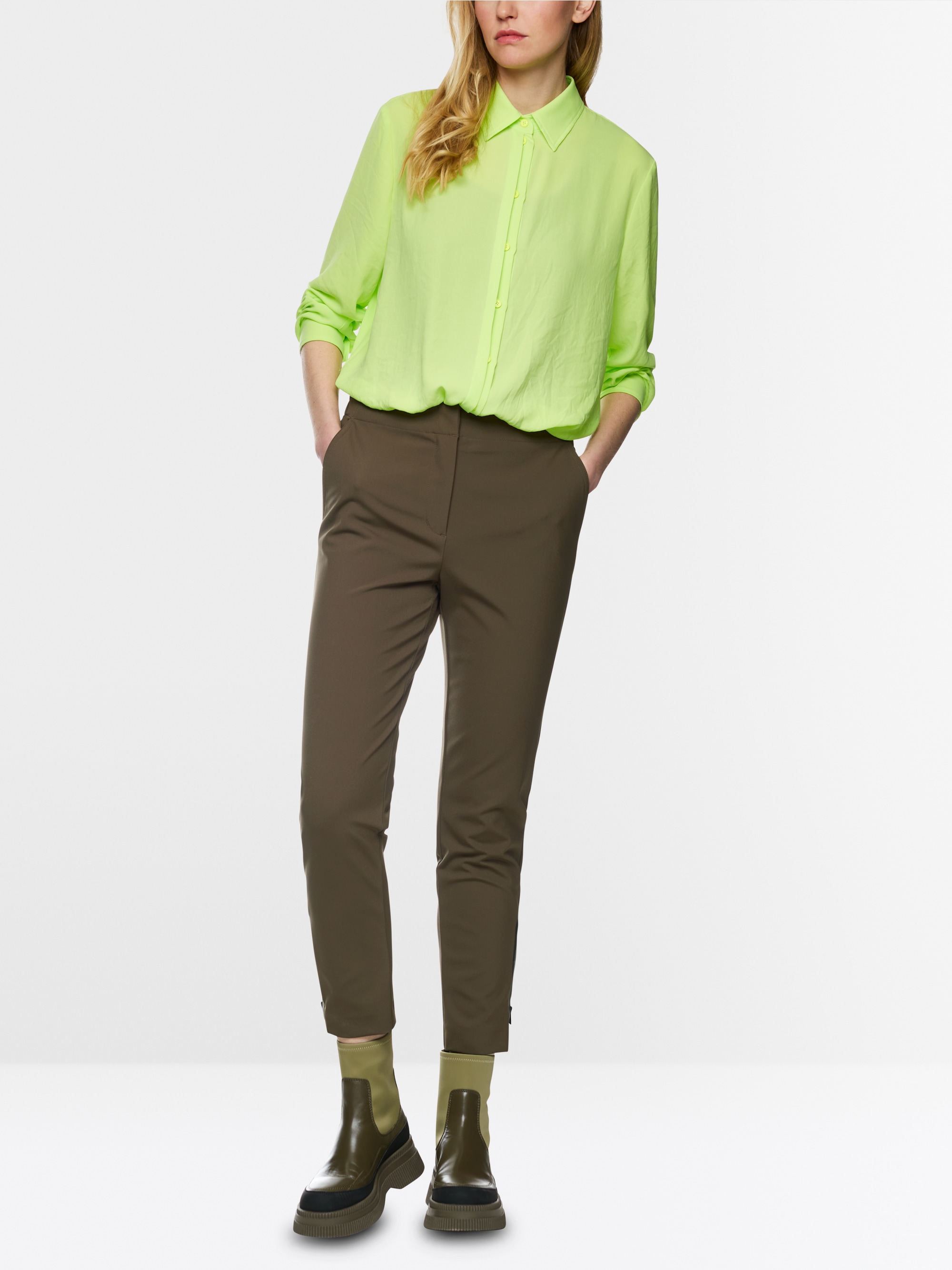 Broek FRANCA van techno-stof