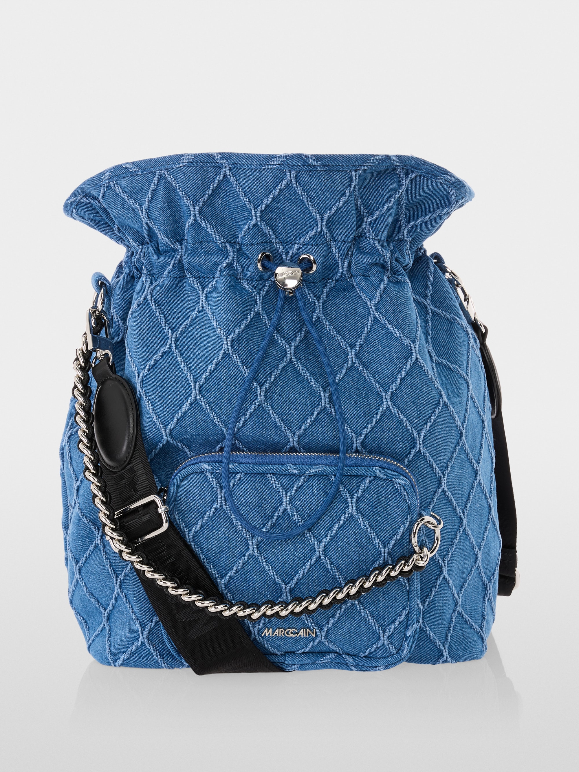 Beuteltasche aus Jeansstoff