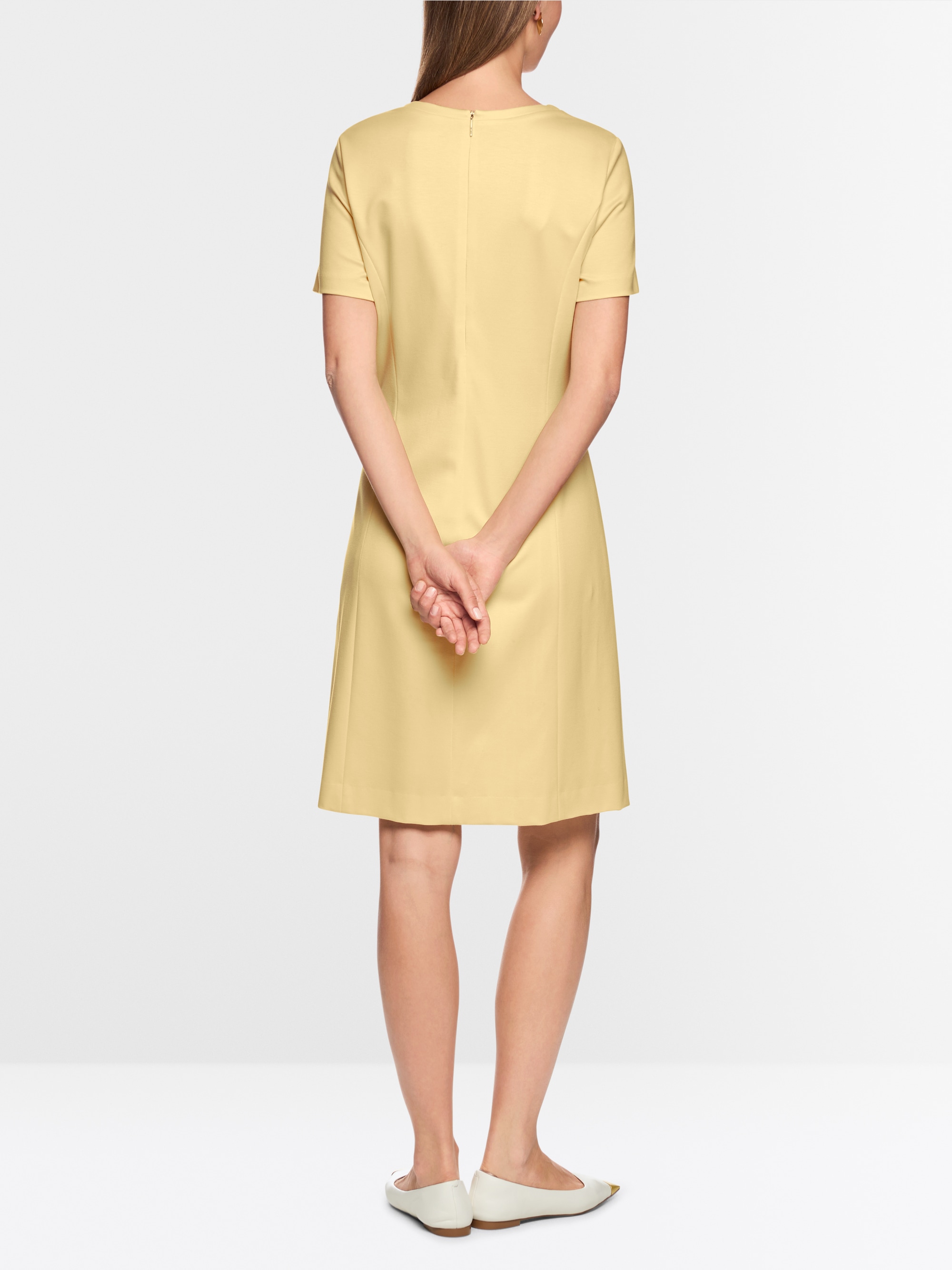 Jurk van viscose-stretch