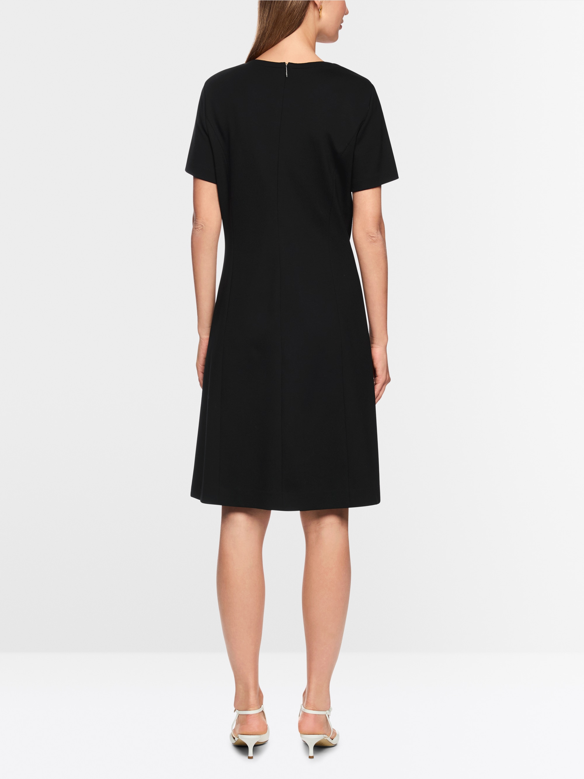 Jurk van viscose-stretch