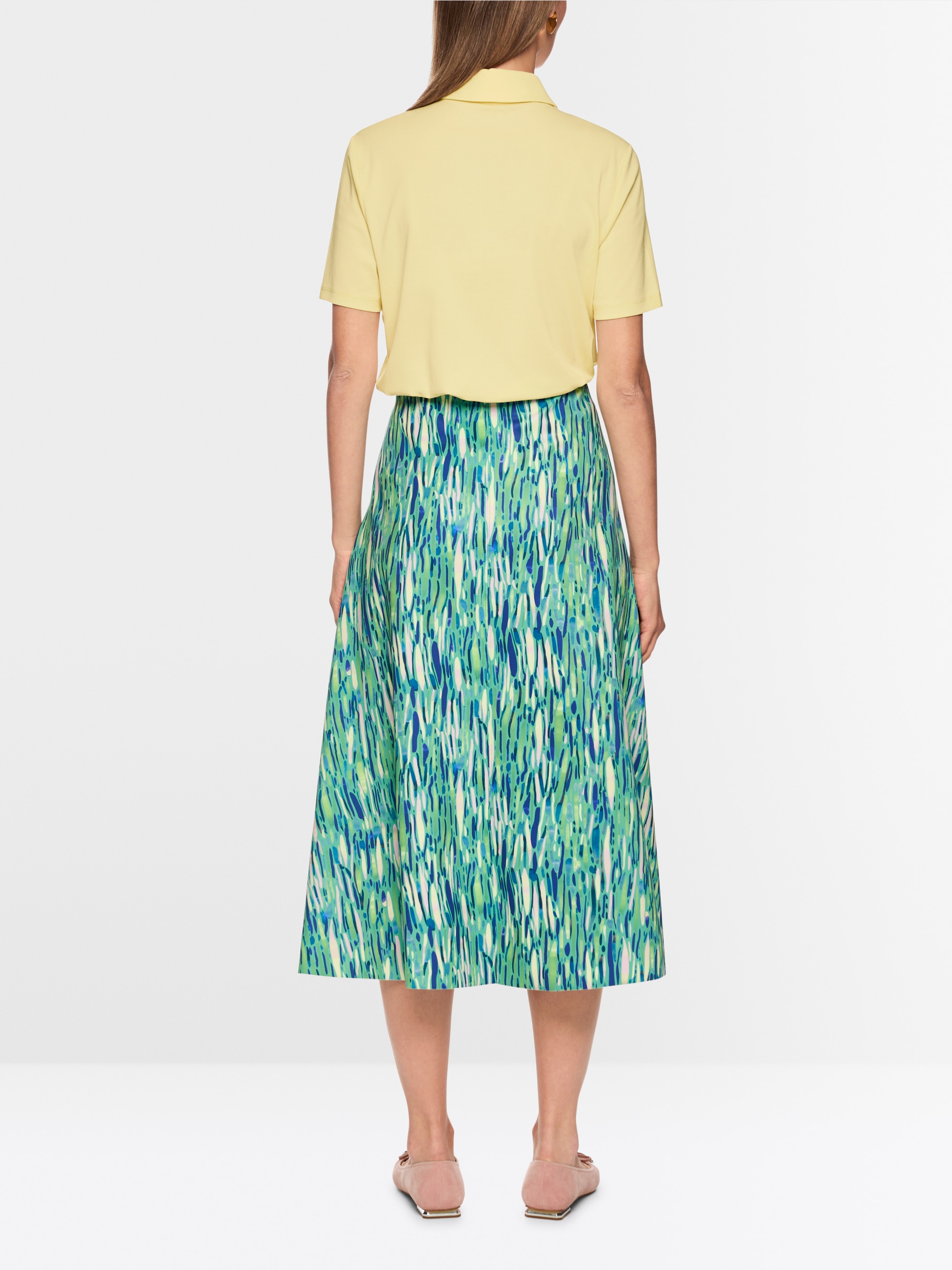 Polo Shirt in Cotton Stretch