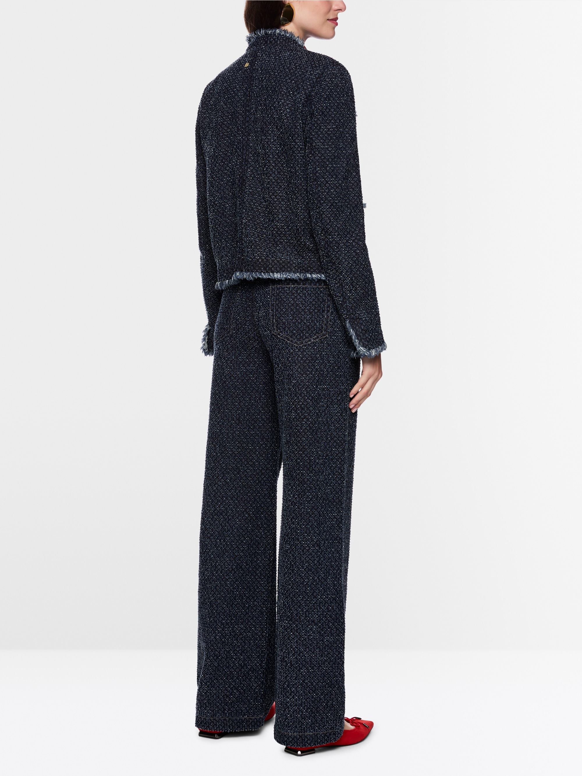 Couturejasje in tweed-look