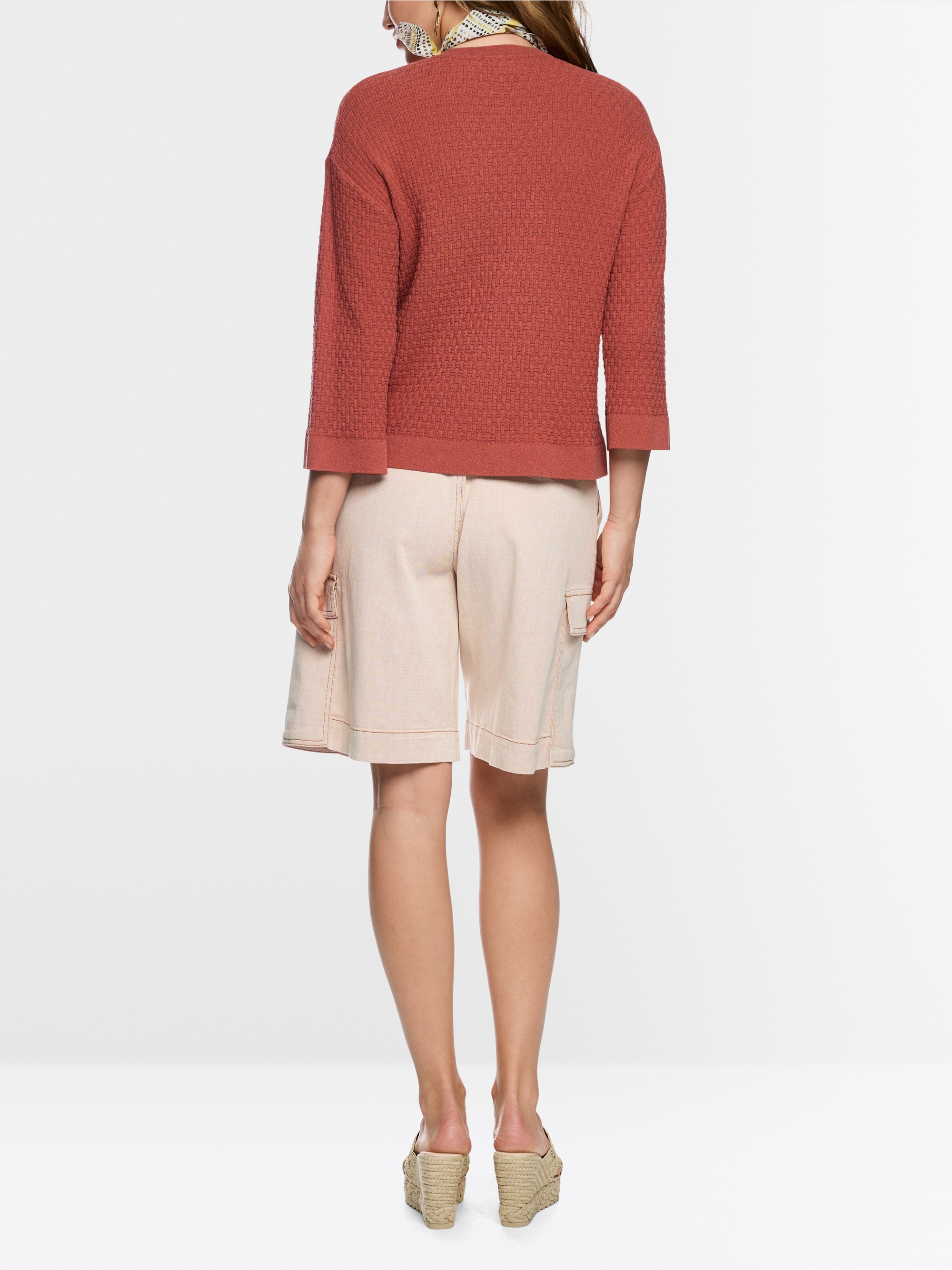 ‘Knitted in Germany’ textured cardigan