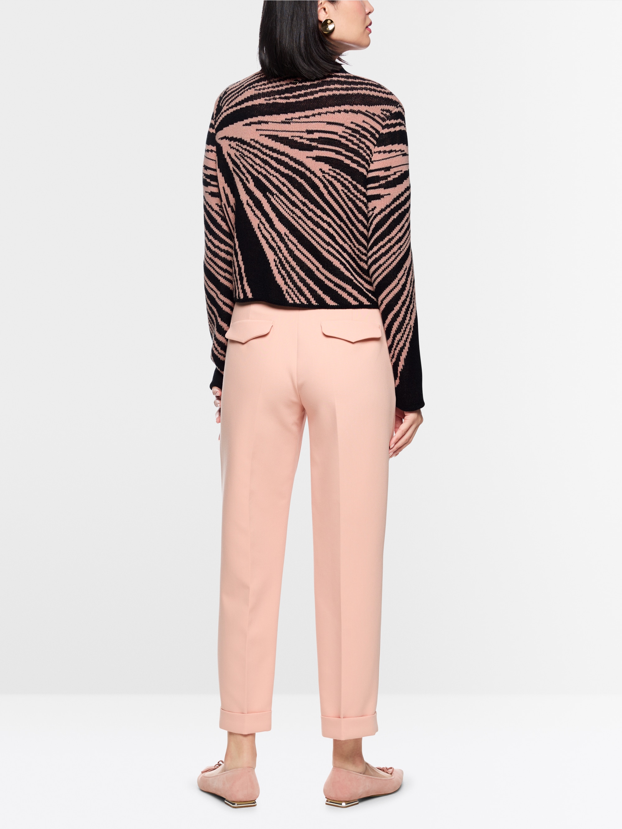 Cardigan jacquard « Knitted in Germany »