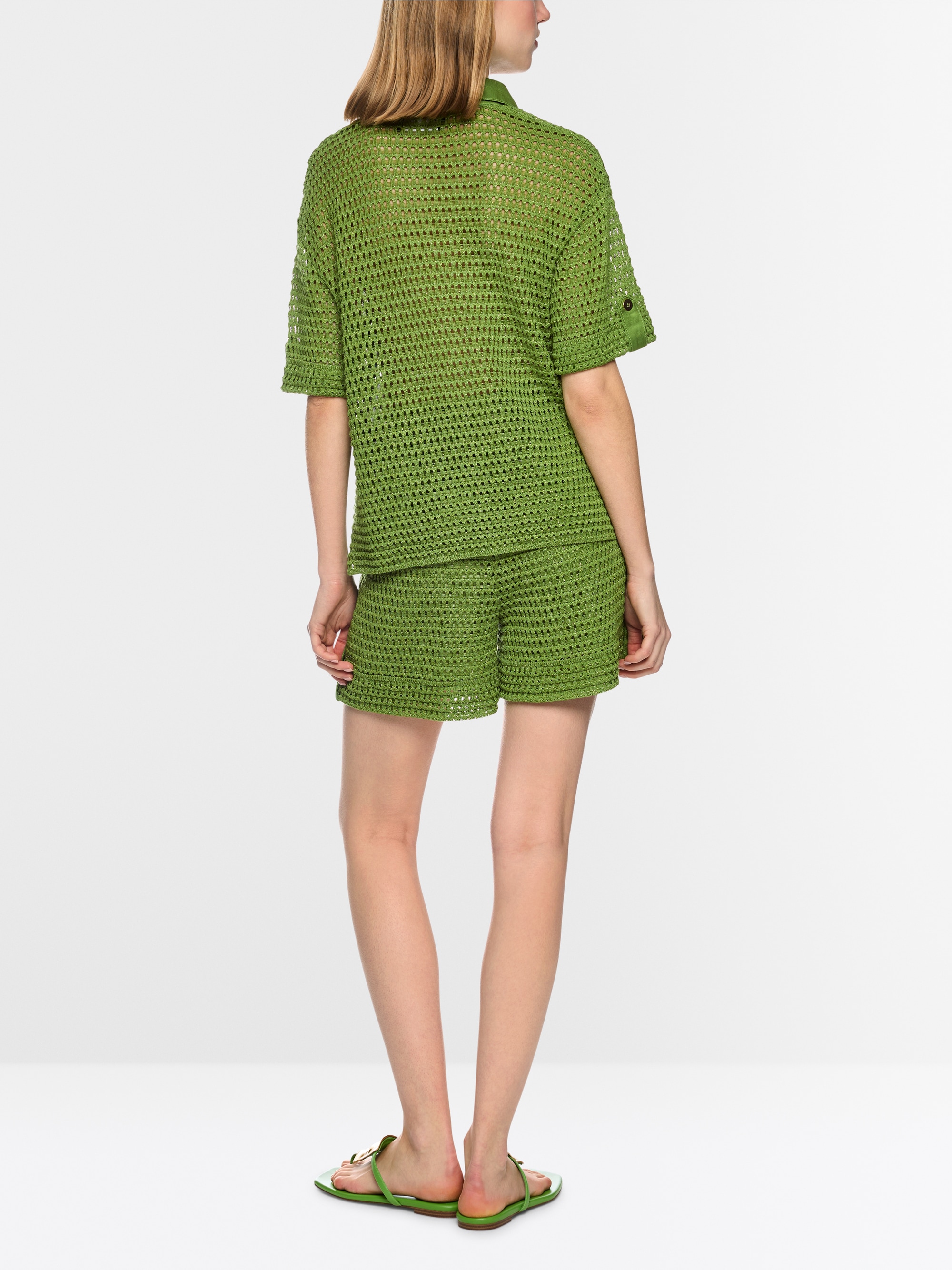 ‘Rethink Together’ openwork sweater