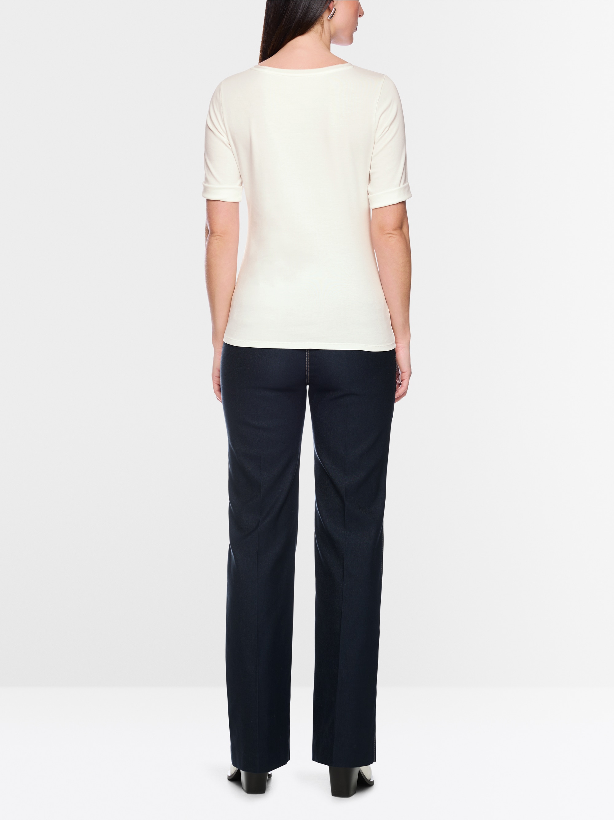 Stretch cotton shirt