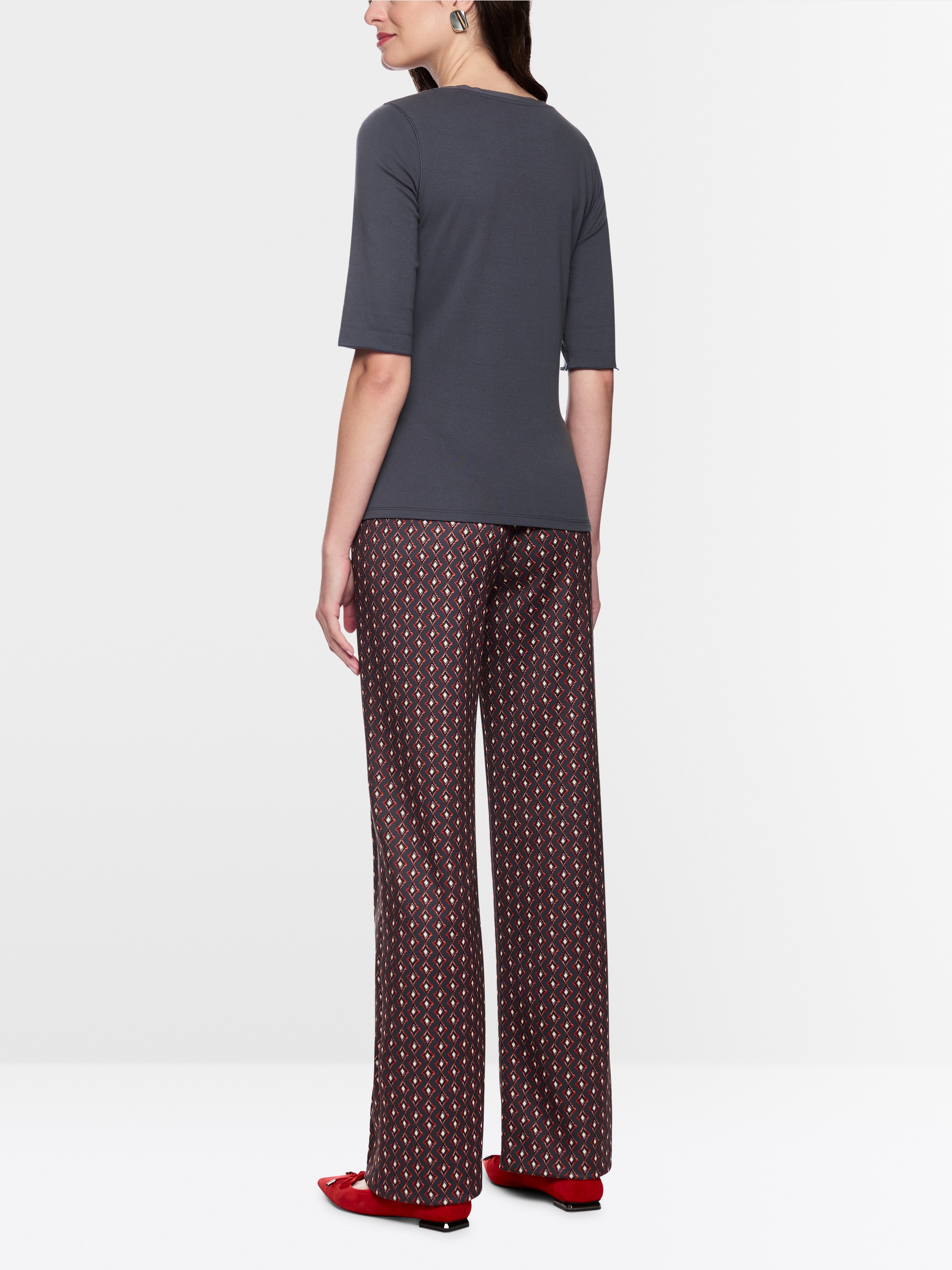 Stretch cotton shirt