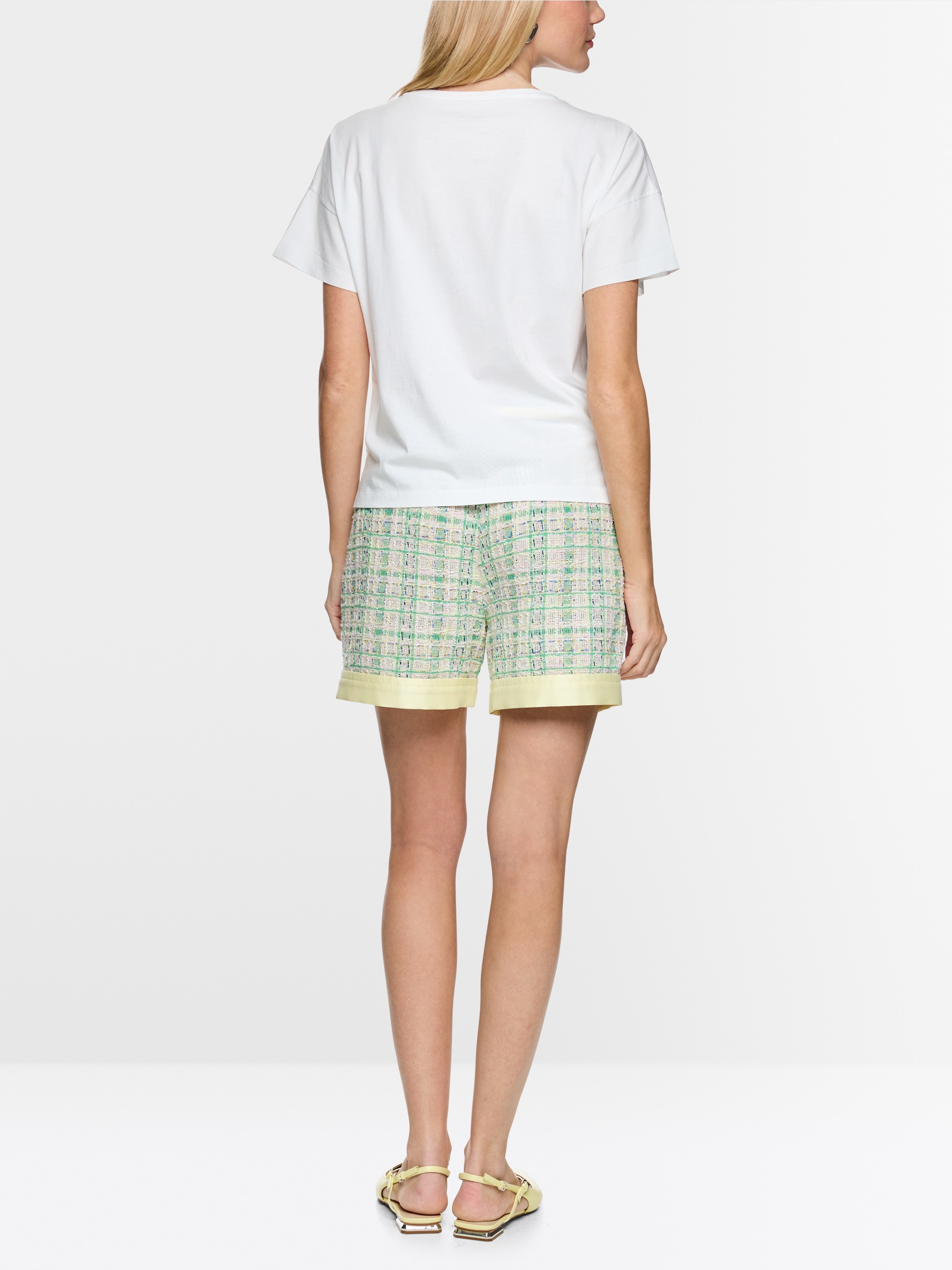 Embellished cotton shirt