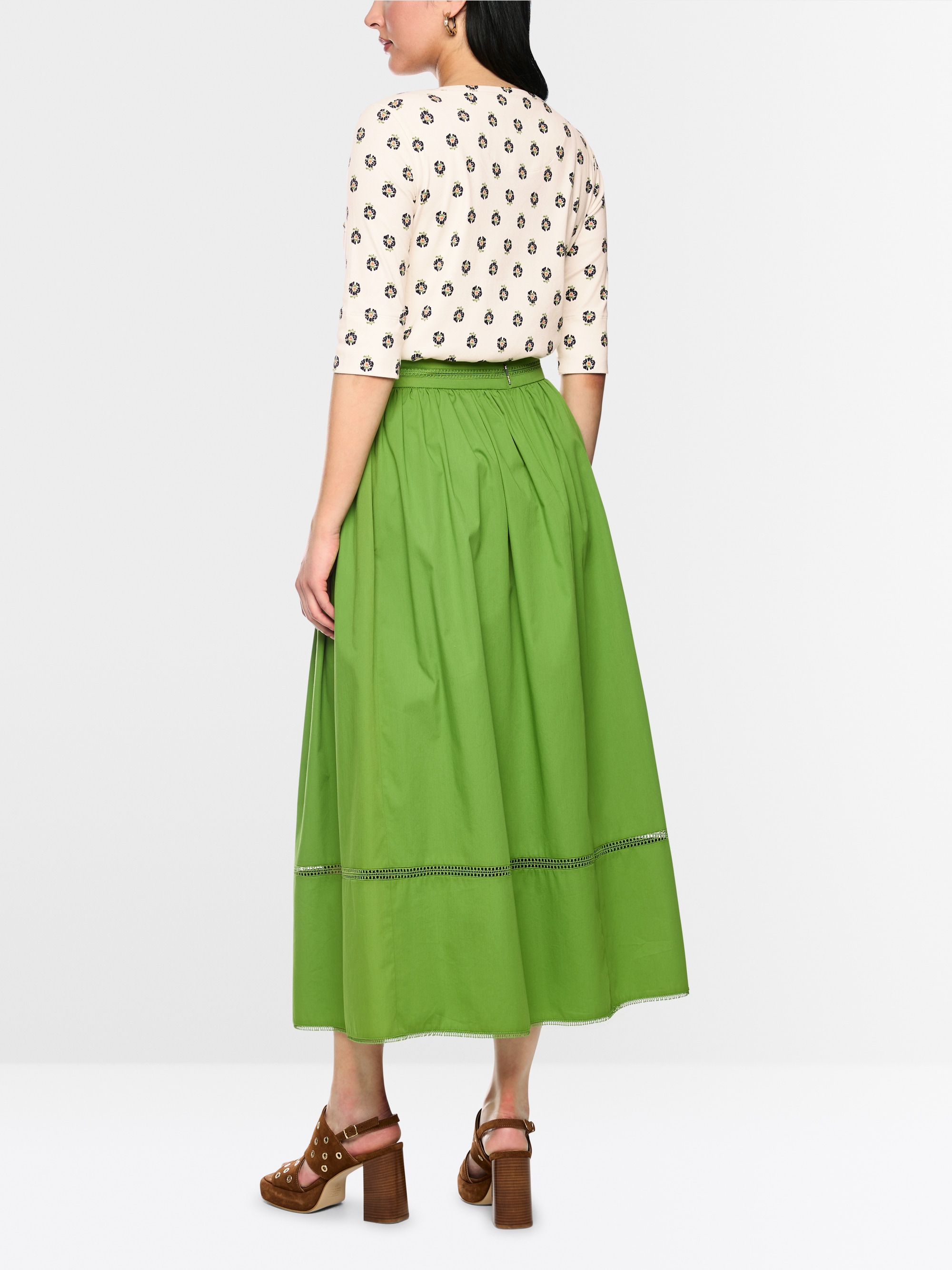 Stretch cotton shirt