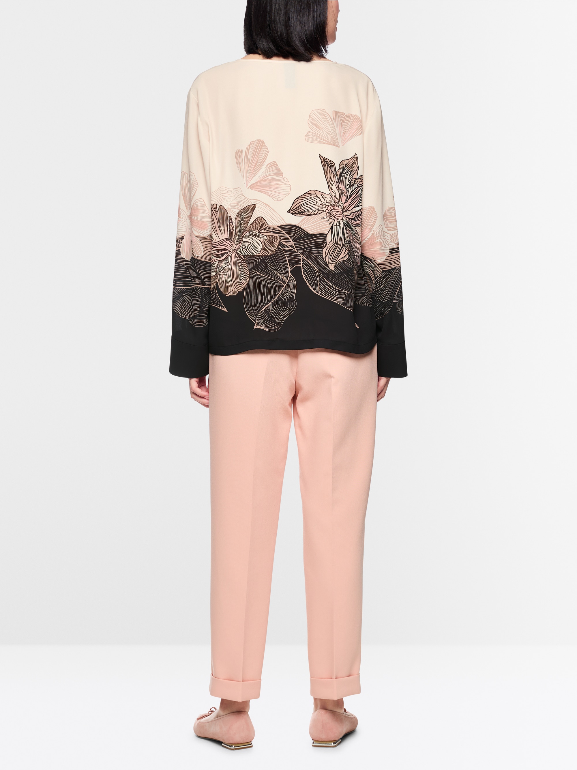 ‘Rethink Together’ floral print blouse