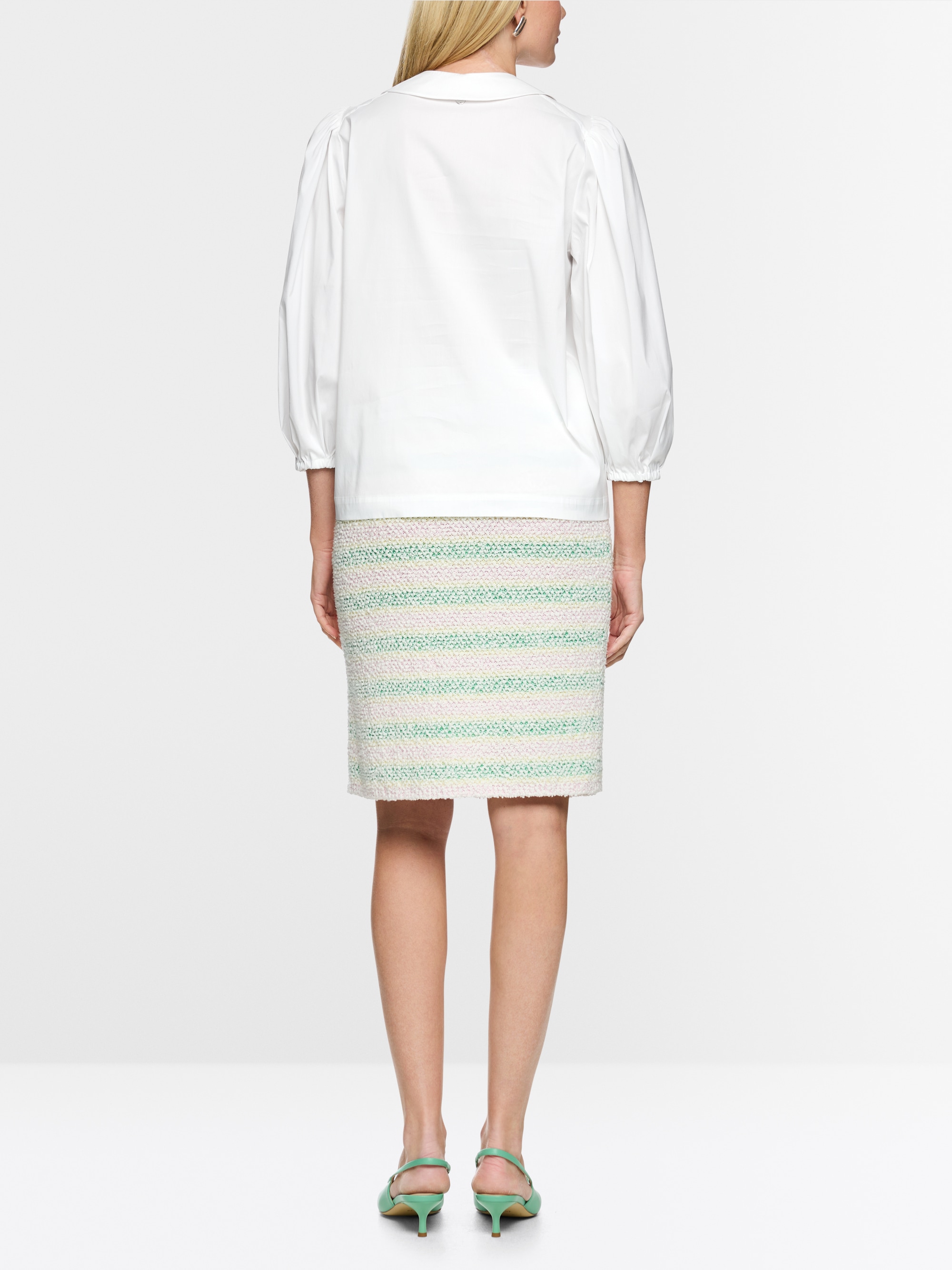 Chemisier à manches volumineuses