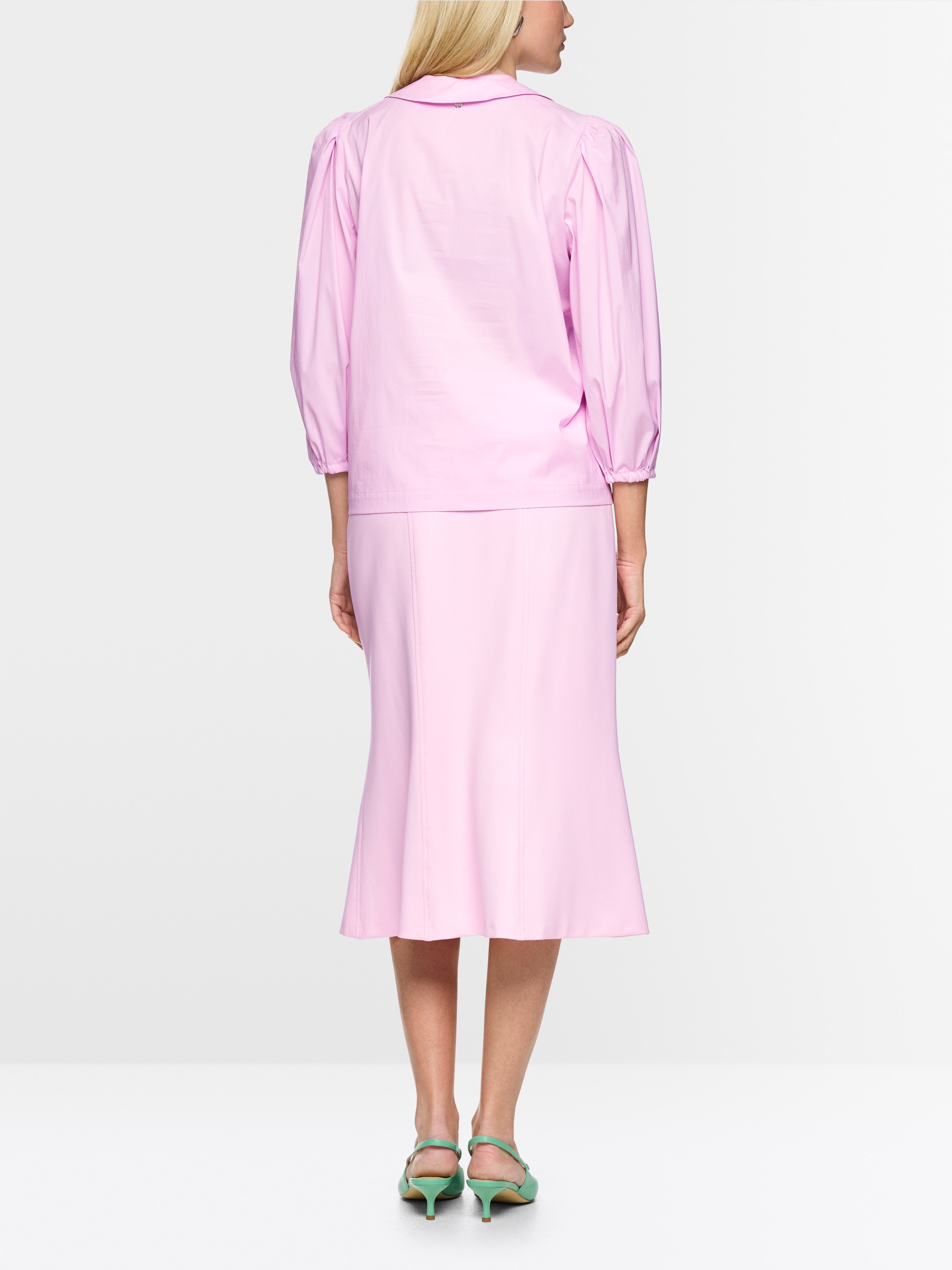 Chemisier à manches volumineuses