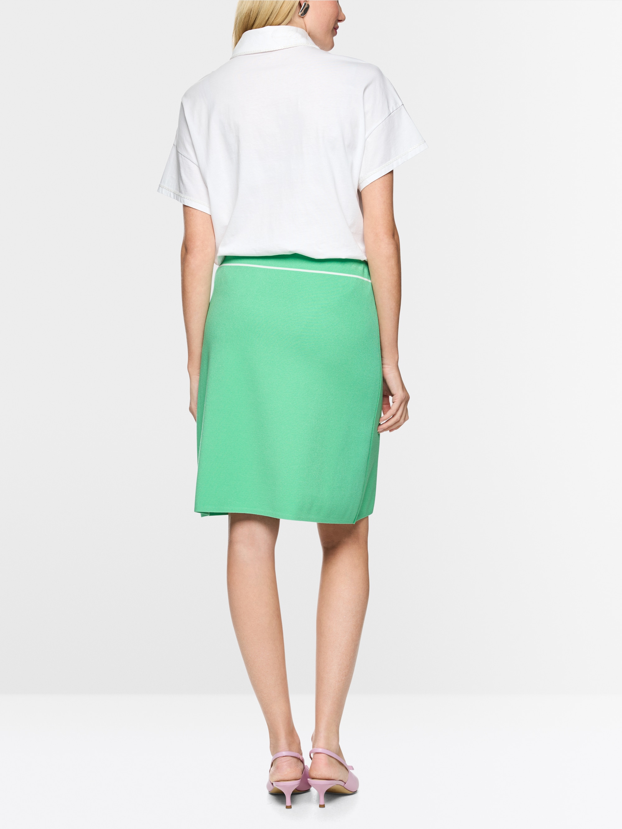 Jupe en maille fine "Rethink Together"